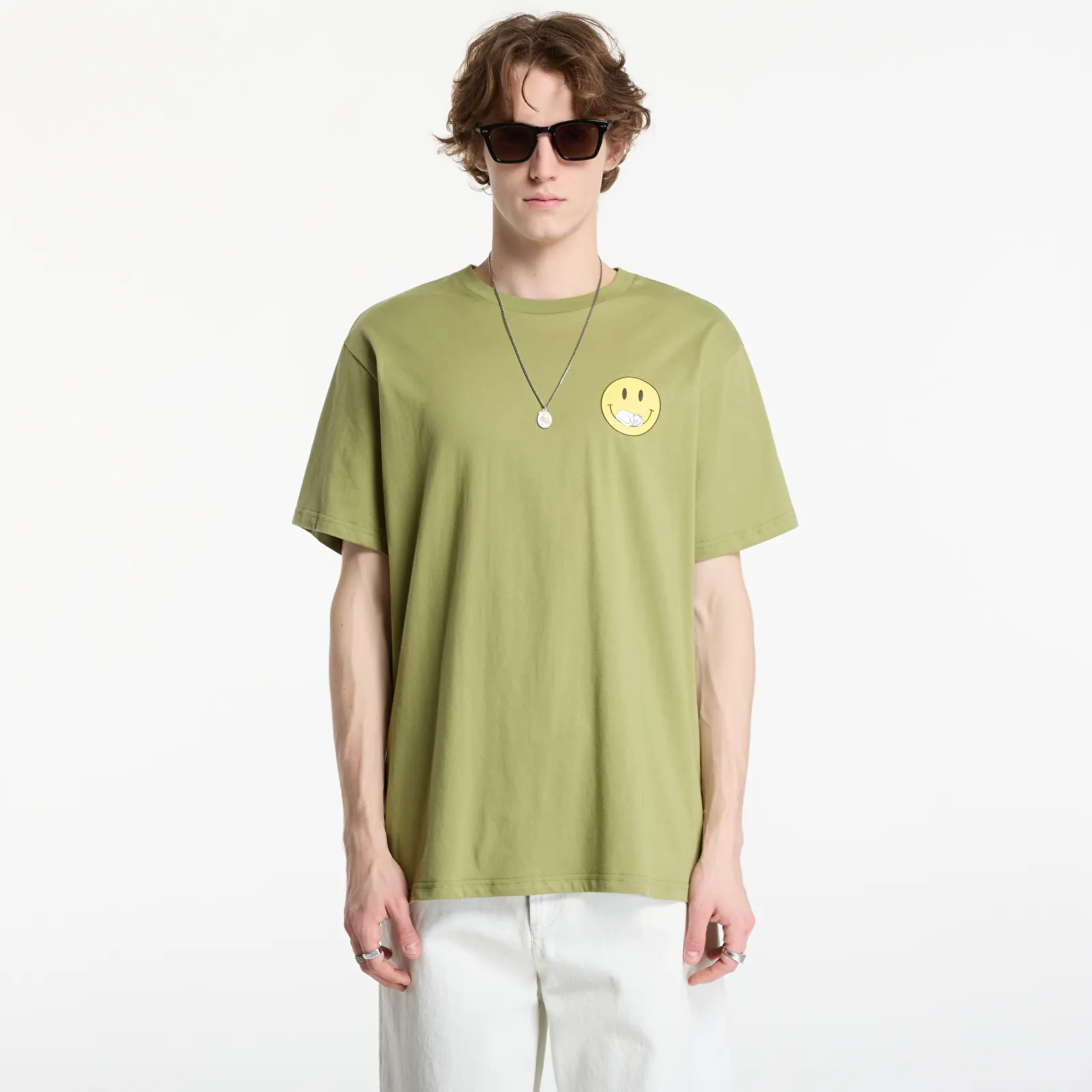 Men's T-shirts RIPNDIP Everything Will Be Ok Tee Light Forest