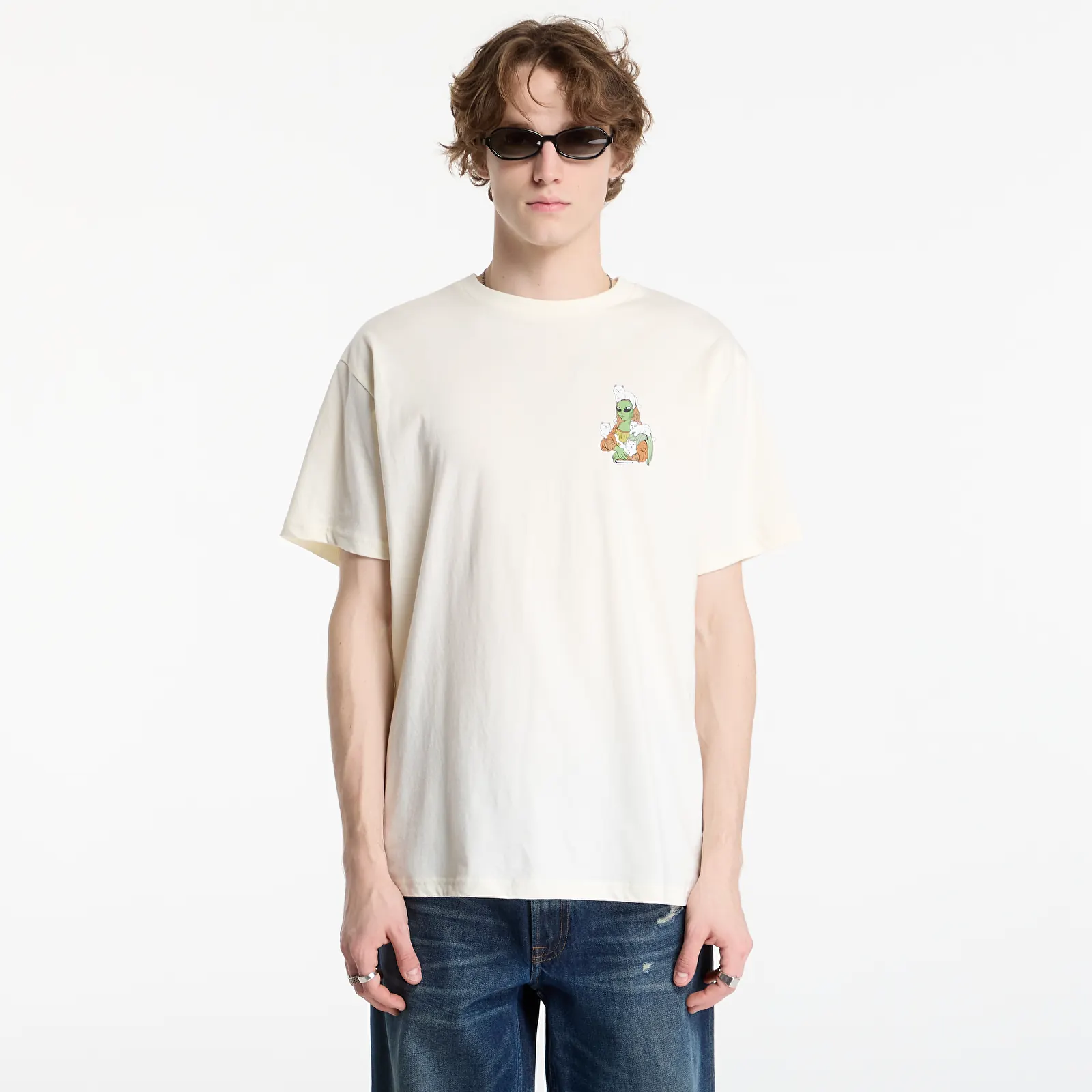 Vīriešu T-krekli RIPNDIP Here All Along Tee Bone