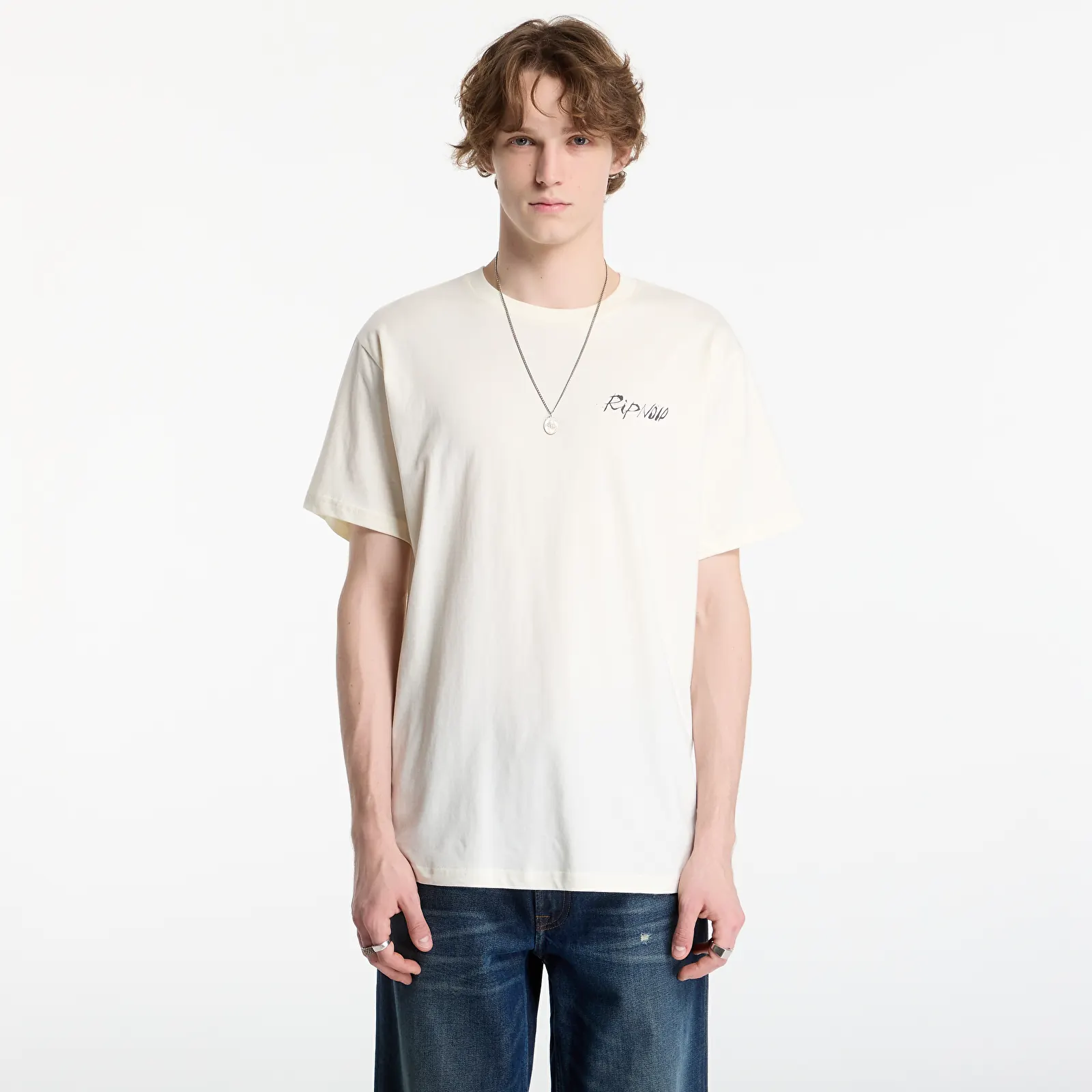 T-shirty męskie RIPNDIP Drive Thru Tee Bone