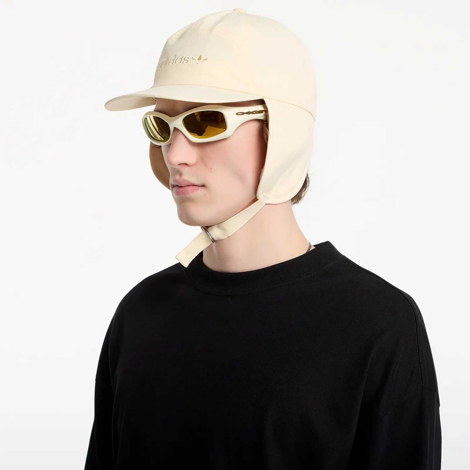 Meeste mütsid adidas Earflap Cap Warm Vanilla