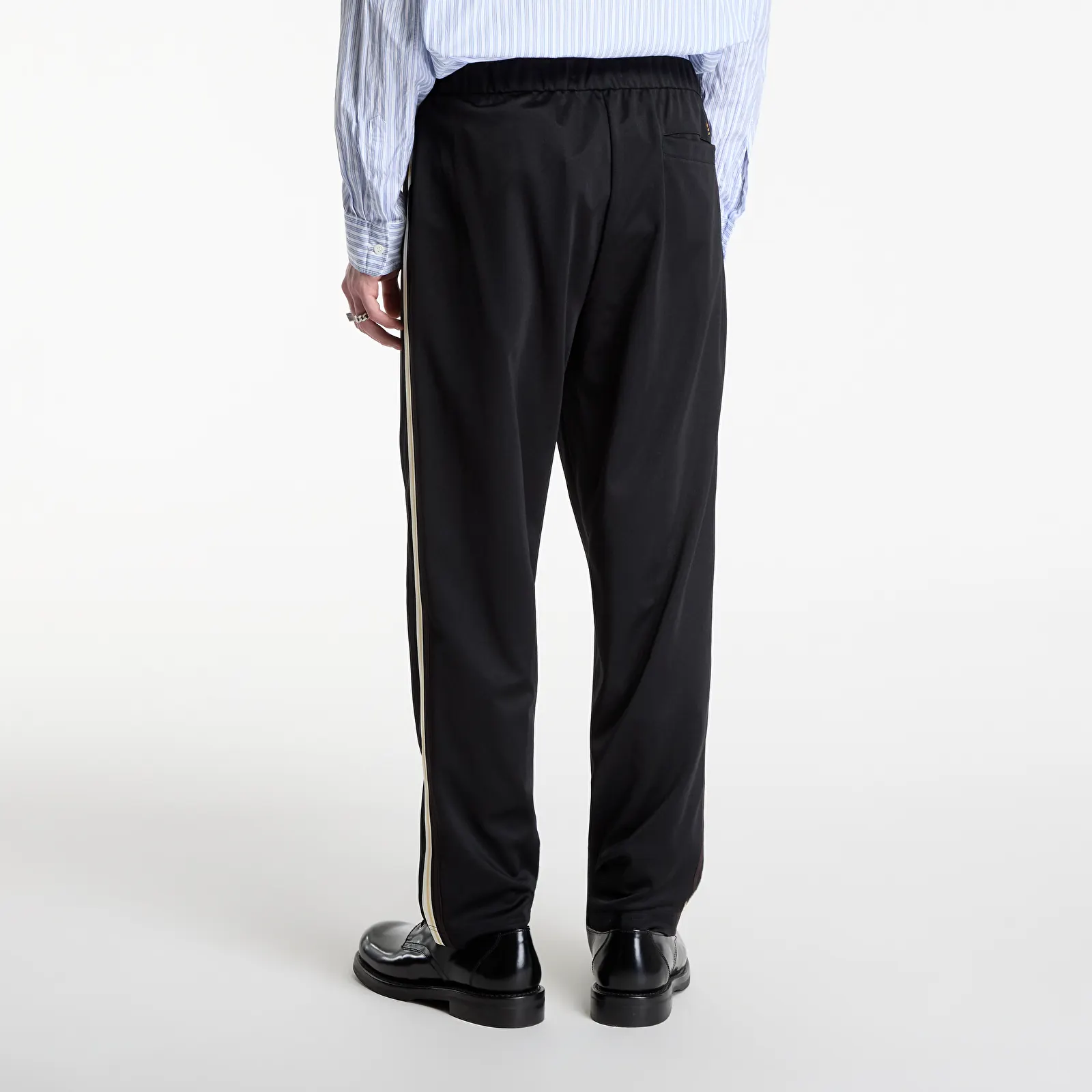 Pantalones de chándal para hombre FRED PERRY Knitted Tape Track Pant Black