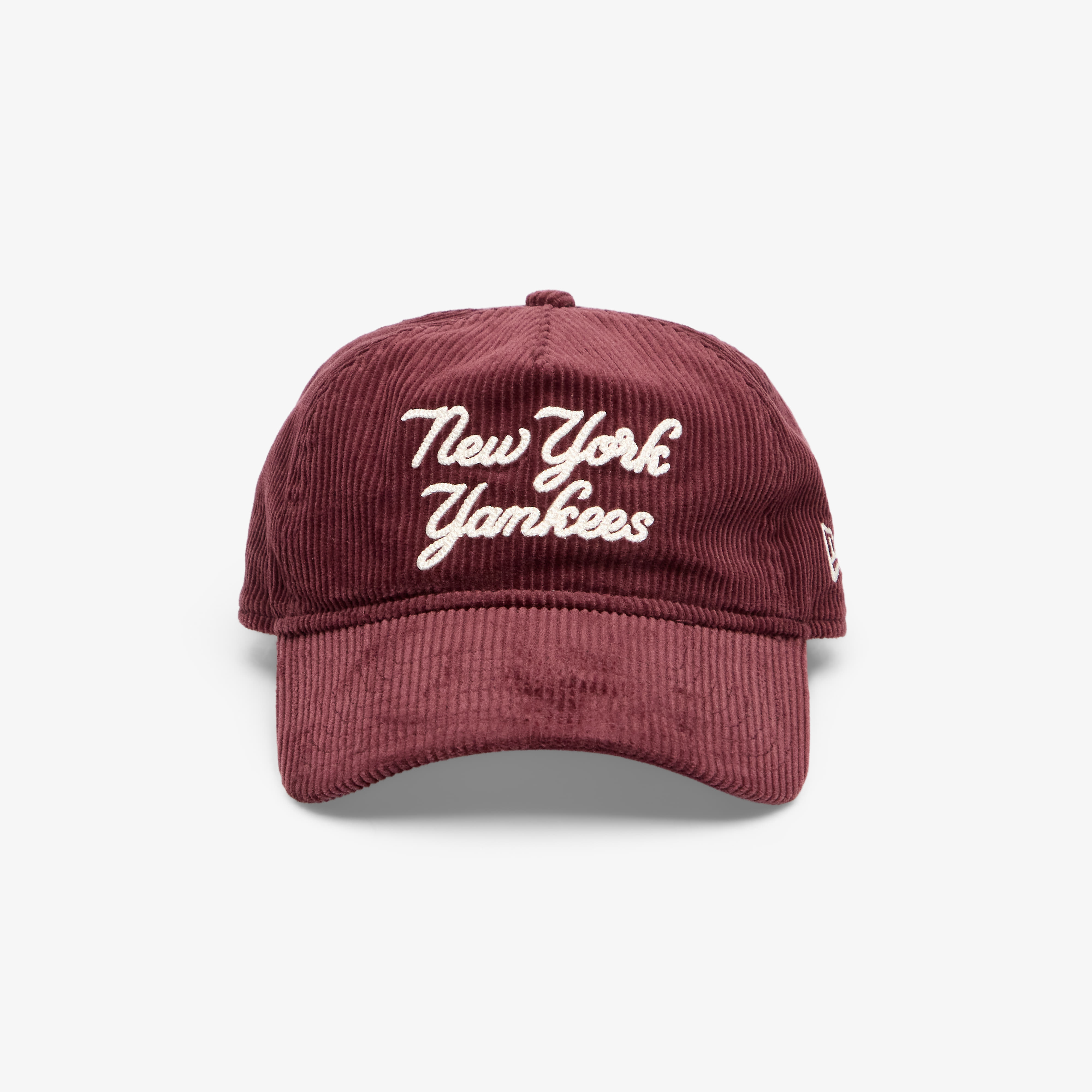 Шапка New Era 9TWENTY A-Frame MLB Cord Script New York Yankees Maroon Universal
