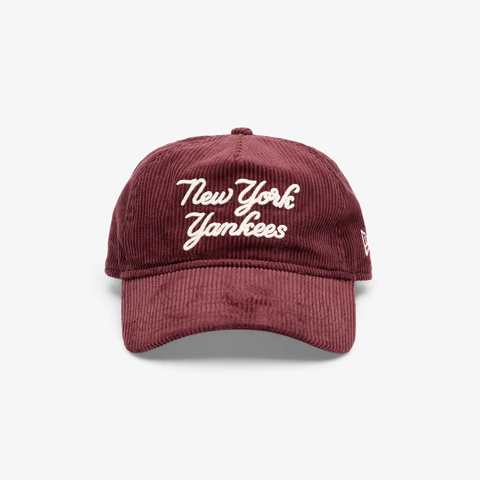 Hætter New Era 9TWENTY A-Frame MLB Cord Script New York Yankees Maroon