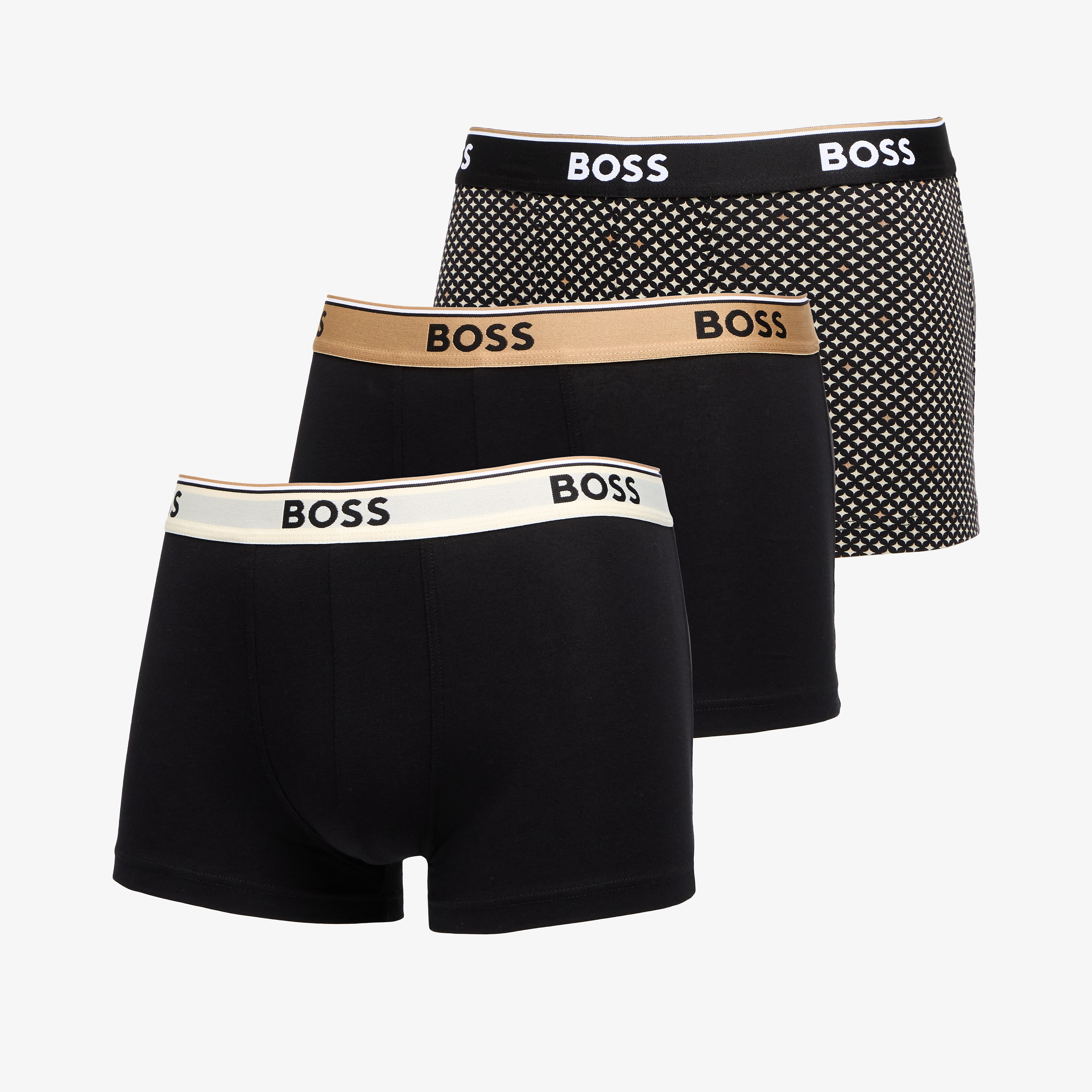 Боксерки Hugo Boss Trunk 3-Pack Power Desig Multicolor S