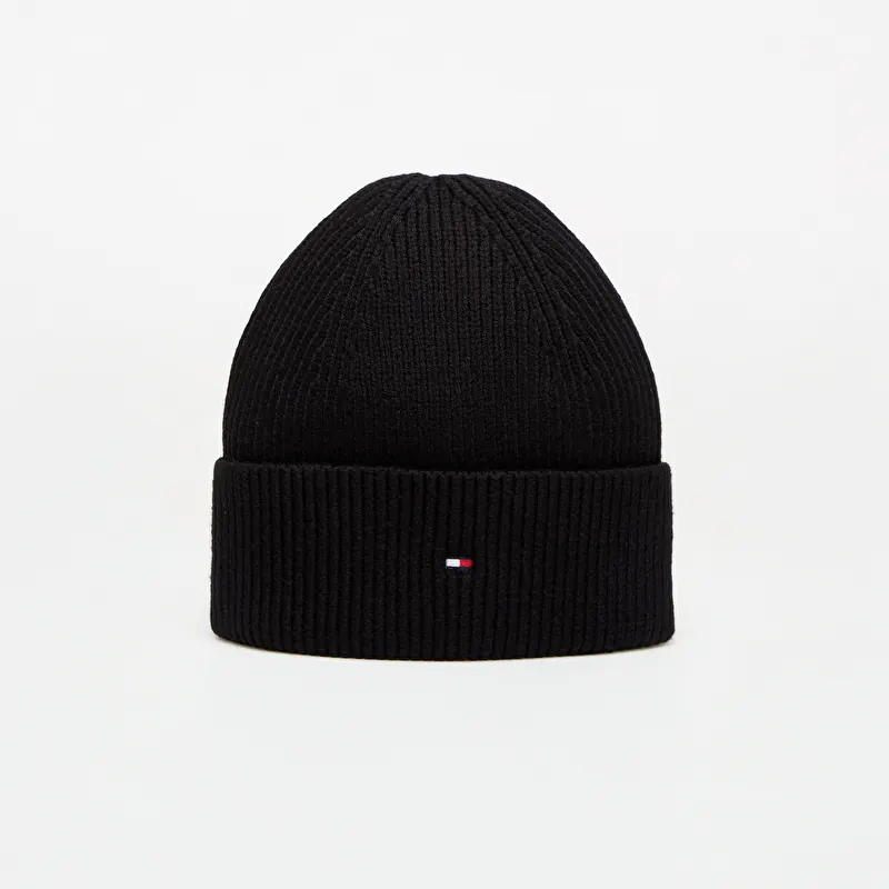 Hue Tommy Hilfiger Th Flag Knit Beanie Black