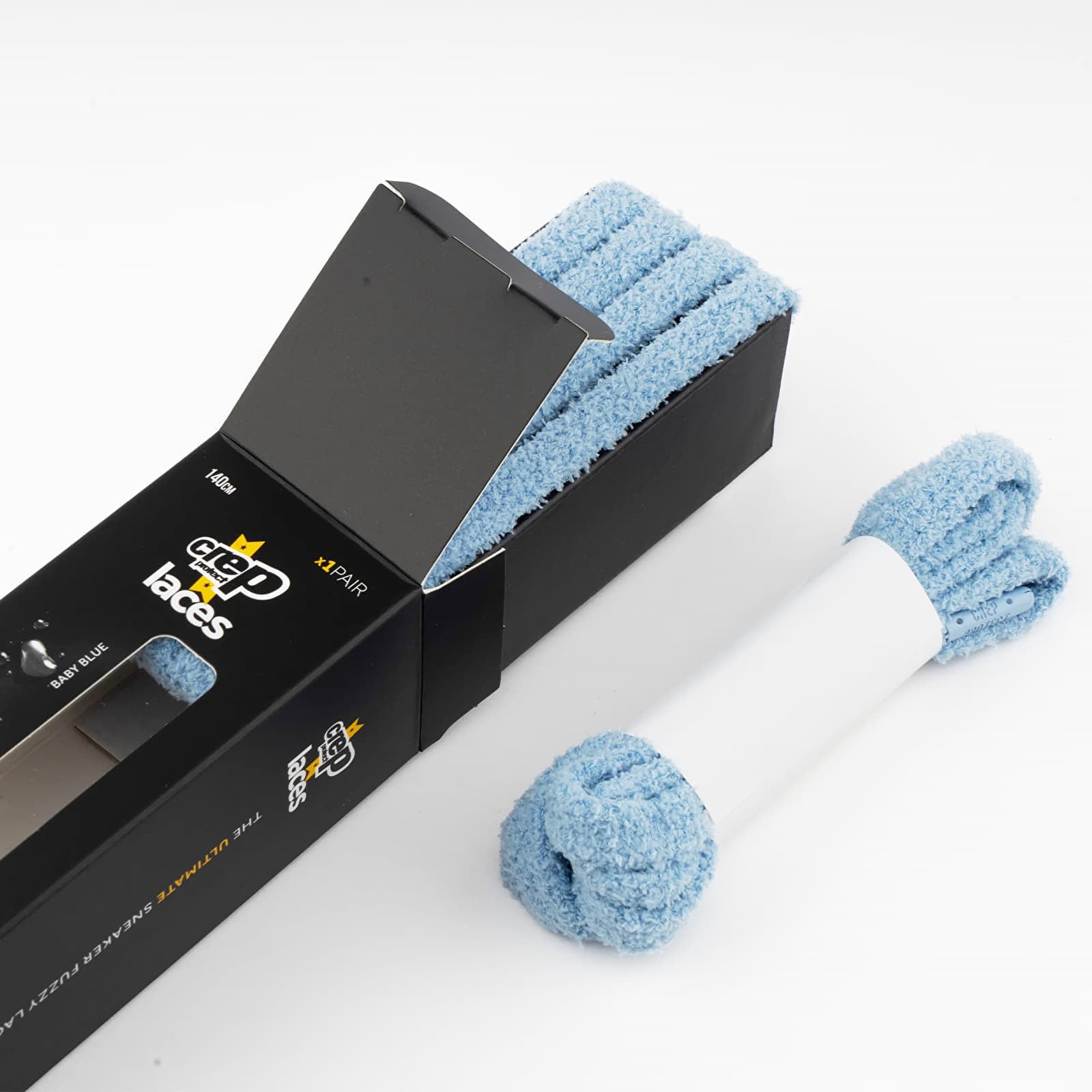 Nega čevljev Crep Laces Baby Blue Fuzzy