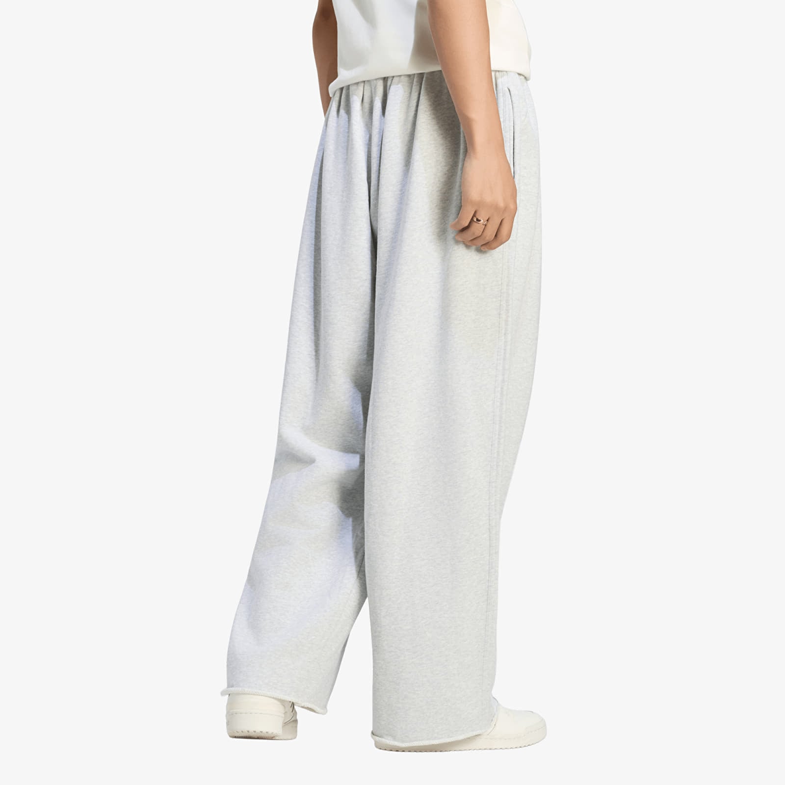 Pantalons de survêtement homme adidas Wide Leg Sweat Pant Light Grey Heather