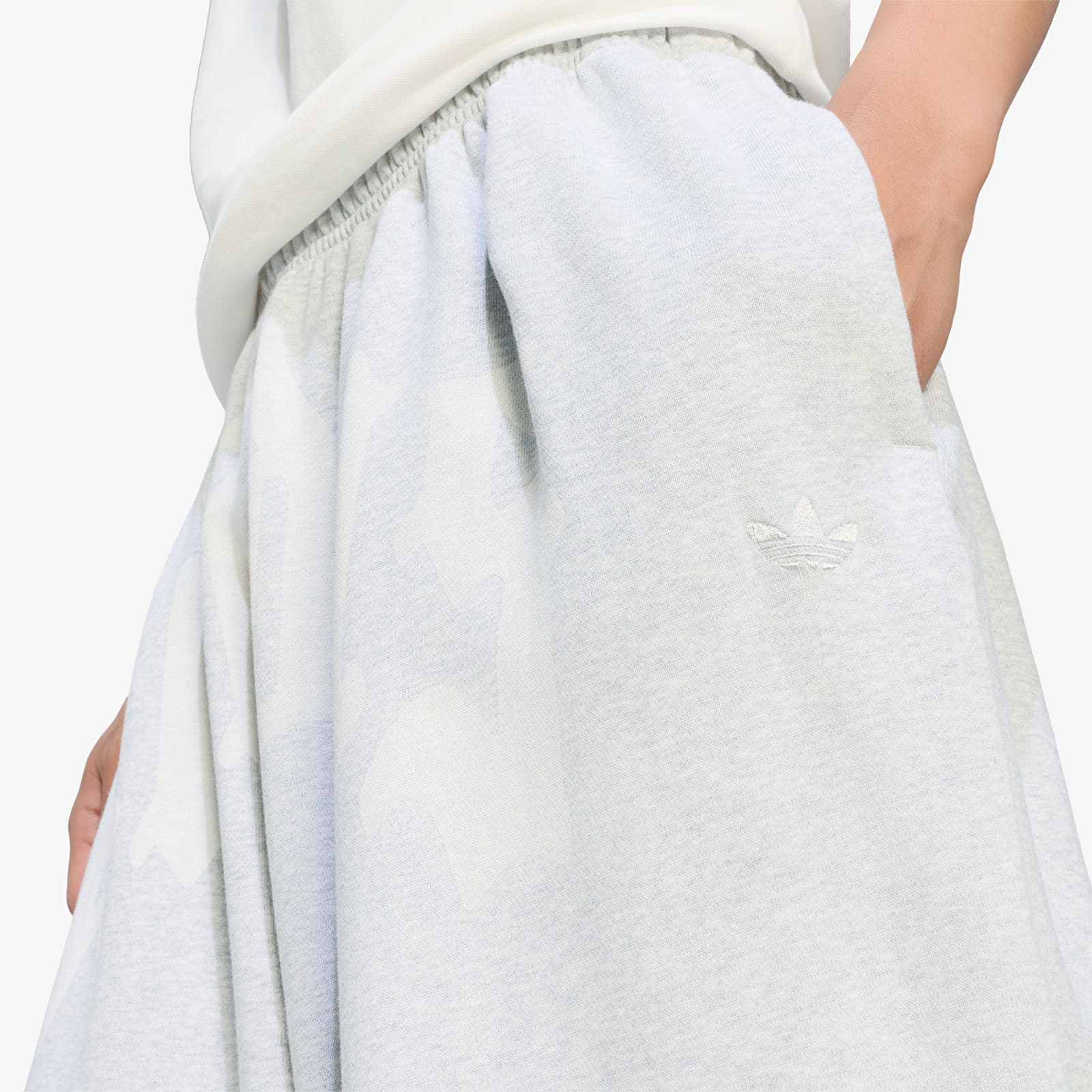 Pantalons de survêtement homme adidas Wide Leg Sweat Pant Light Grey Heather
