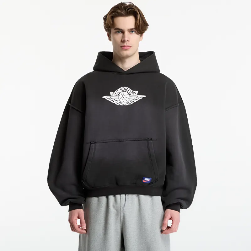 Mikina Jordan Flight Wings Fleece Pullover Hoodie Night Forest/ Sail