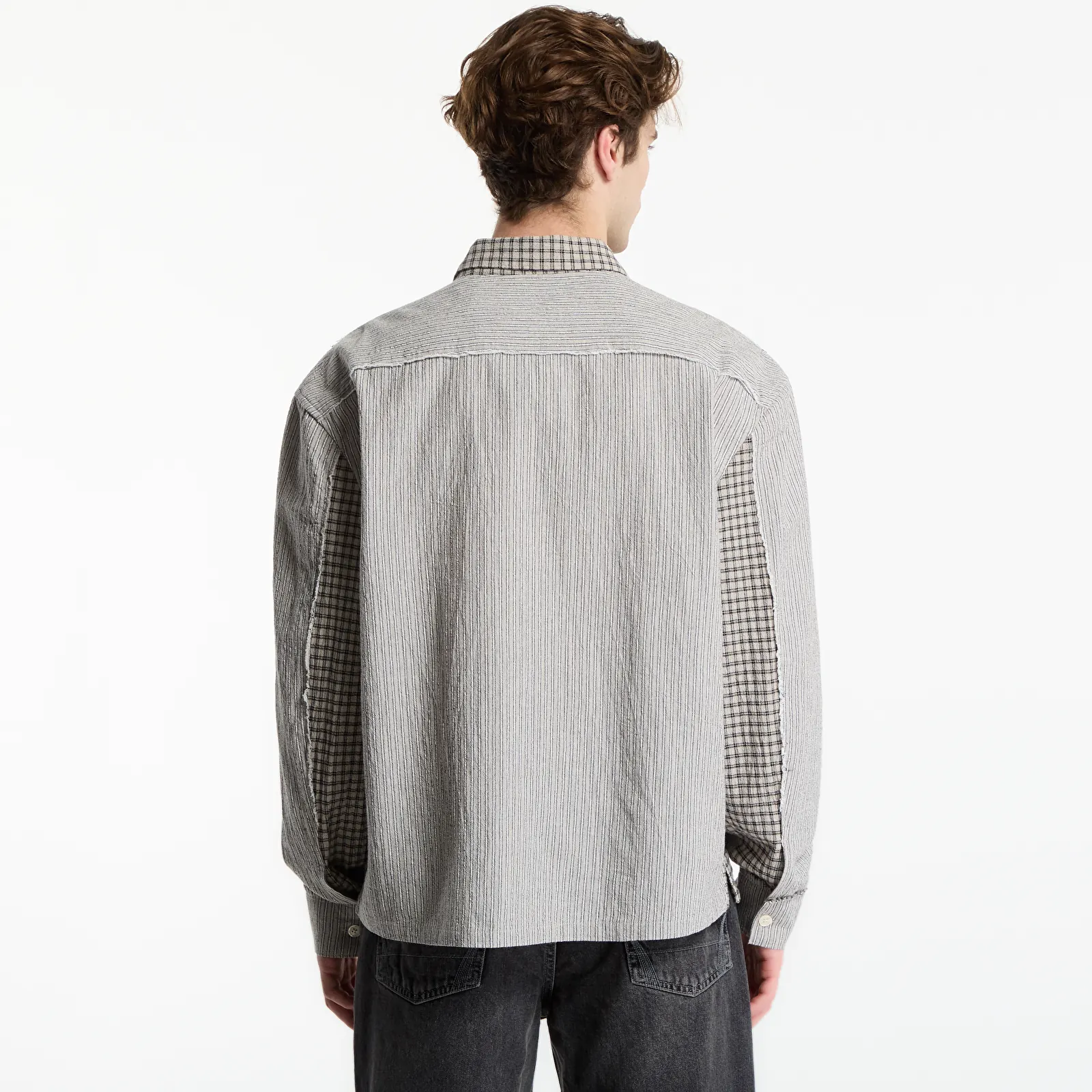 Srajce  AllSaints Kage Shirt Oat White