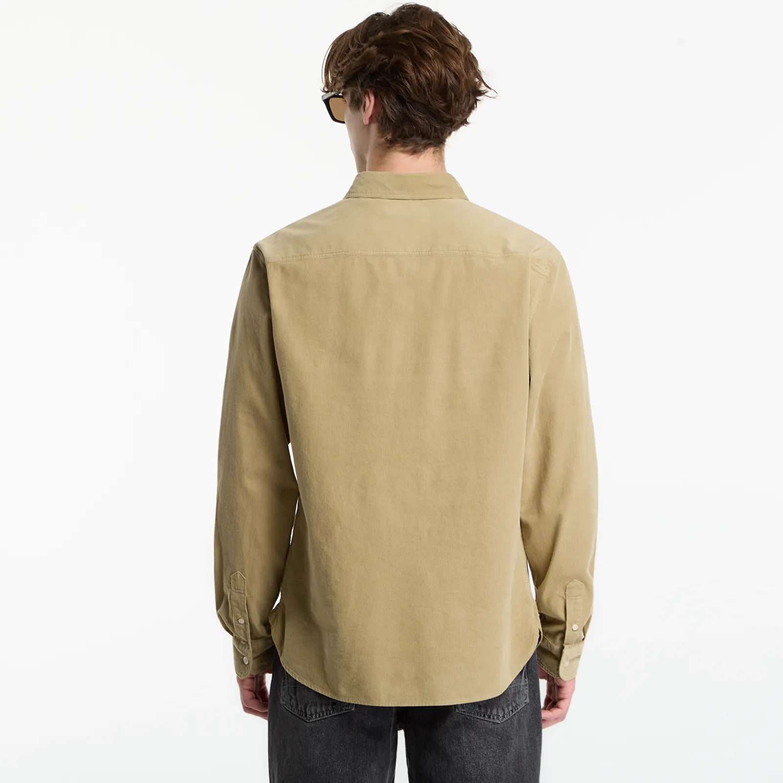 Camice AllSaints Birchwood Ls Shirt Cord Brown