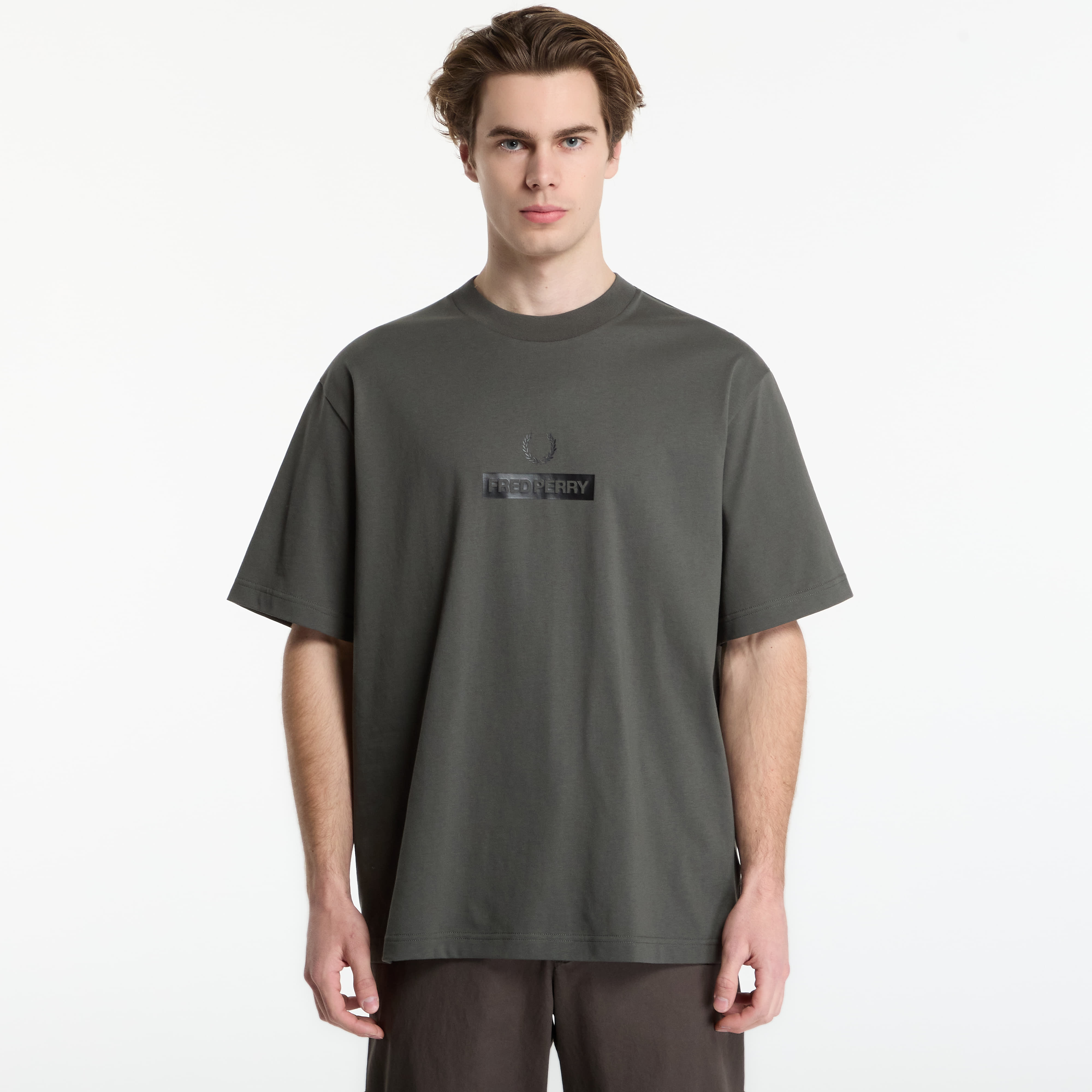 Тениска FRED PERRY Fred Perry Graphic T-shirt Field Green S