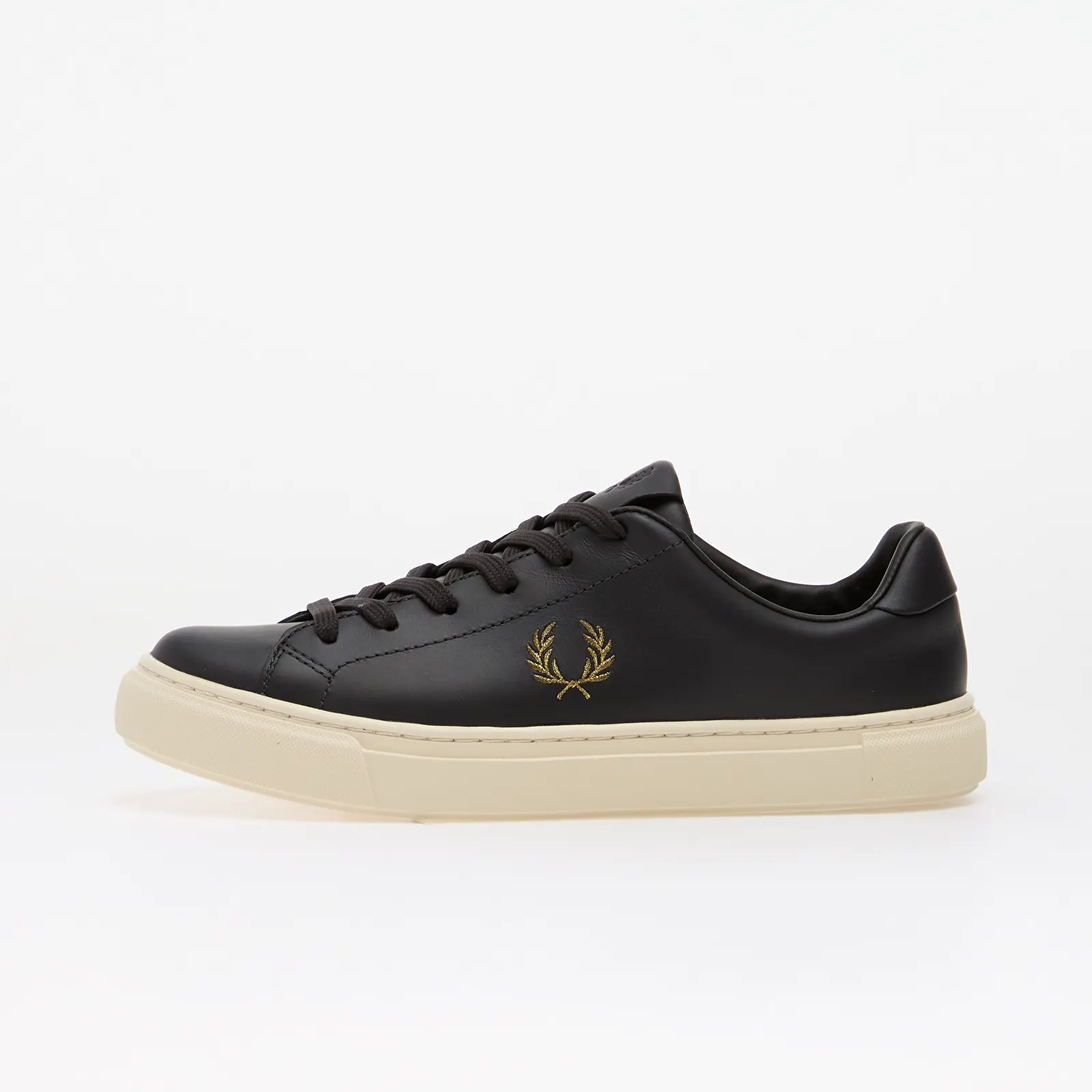 Мъжки маратонки FRED PERRY B71 Leather Anchor Grey