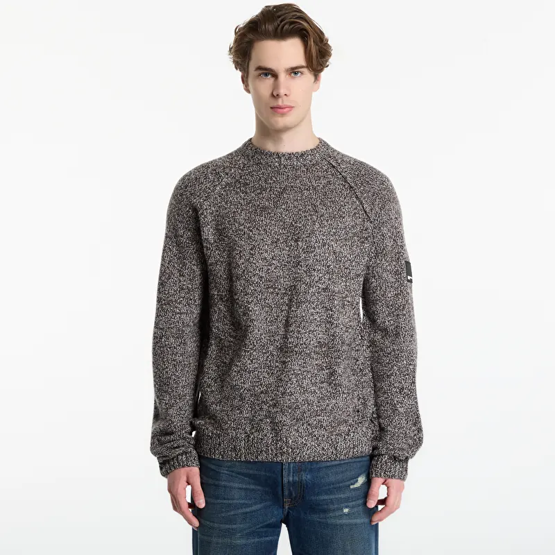 Pulover Karl Lagerfeld Jeans Melange Sweater Iron