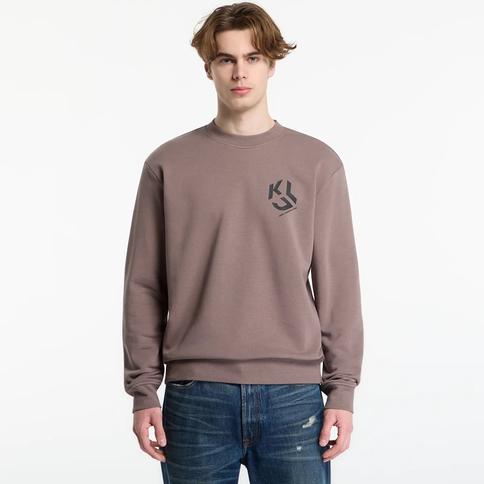 Puloverji   Karl Lagerfeld Jeans Reg Monogram Sweat Iron