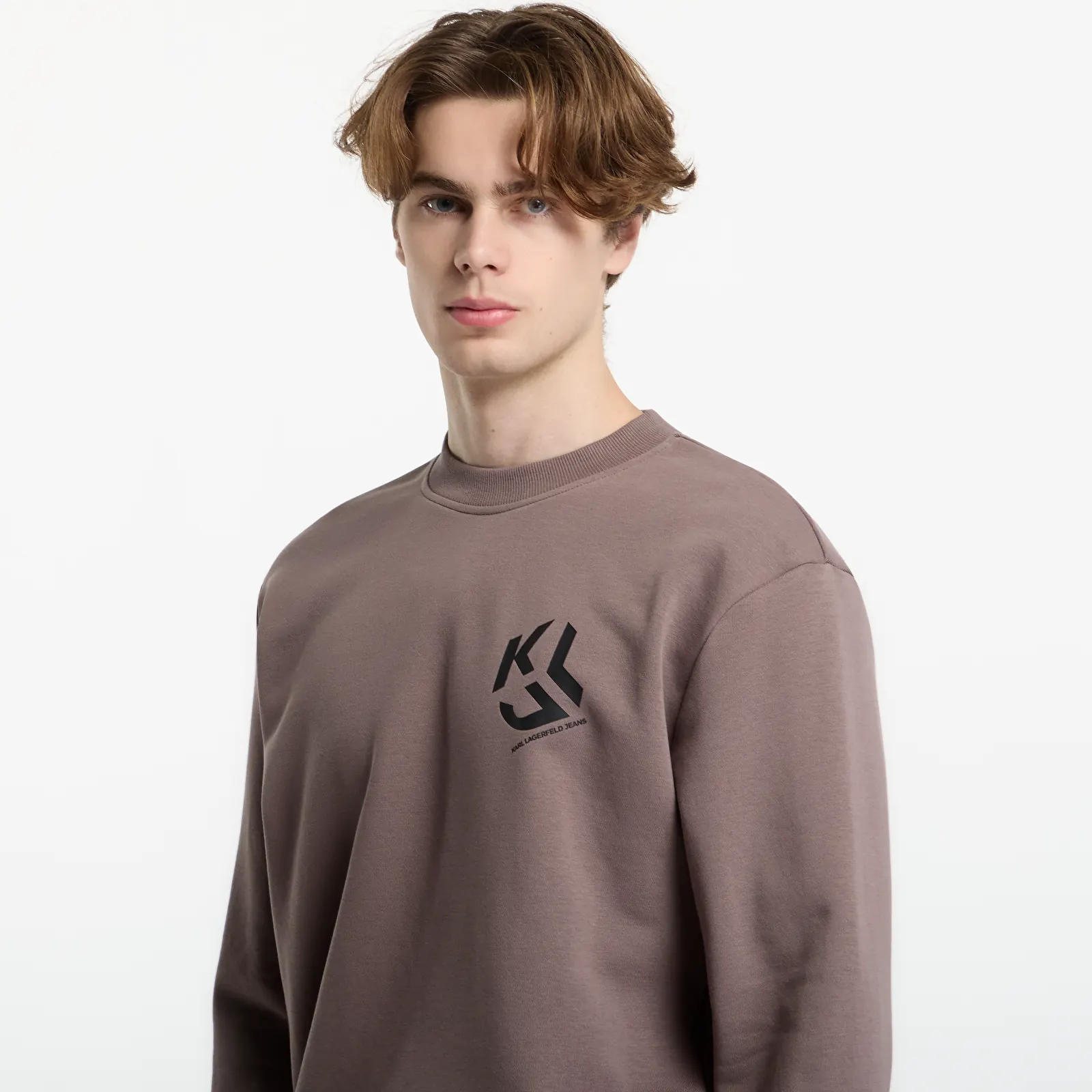 Puloverji   Karl Lagerfeld Jeans Reg Monogram Sweat Iron