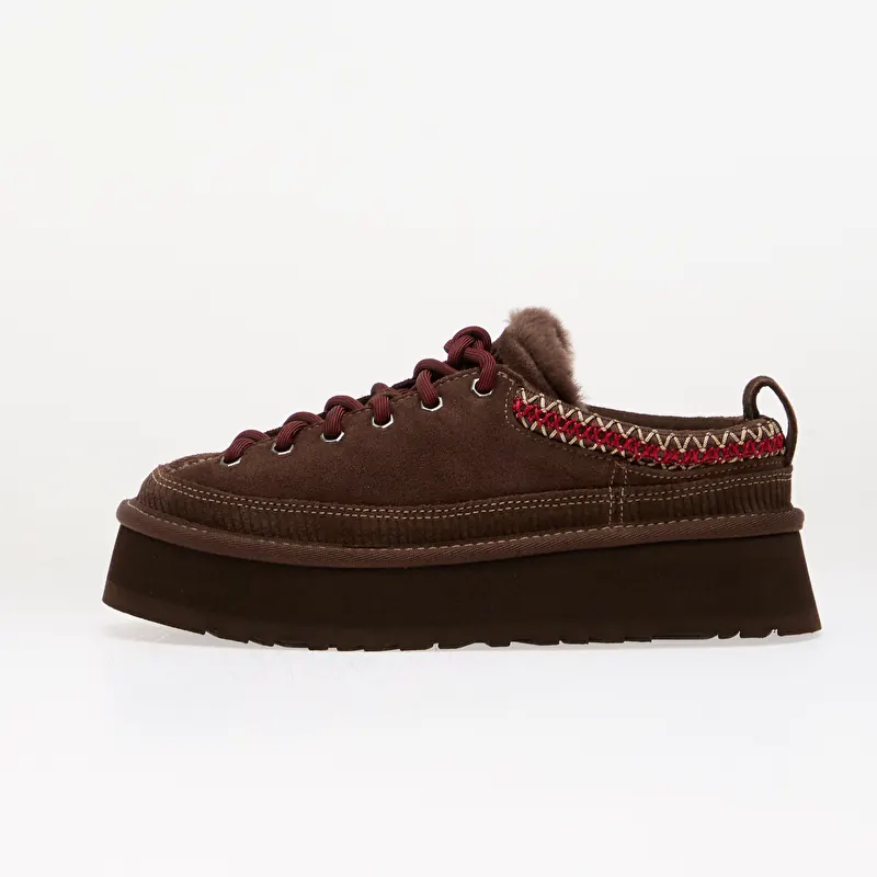 UGG W Heritage Lace-Up Slipper Burnt Cedar
