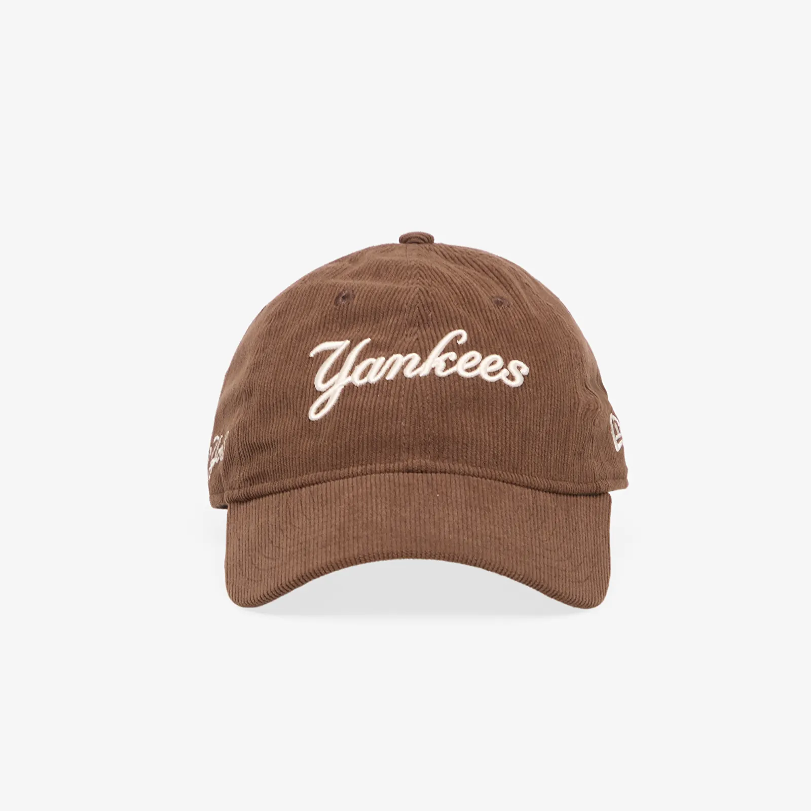 Mützen für Männer New Era 9TWENTY MLB Cord Script New York Yankees Brown