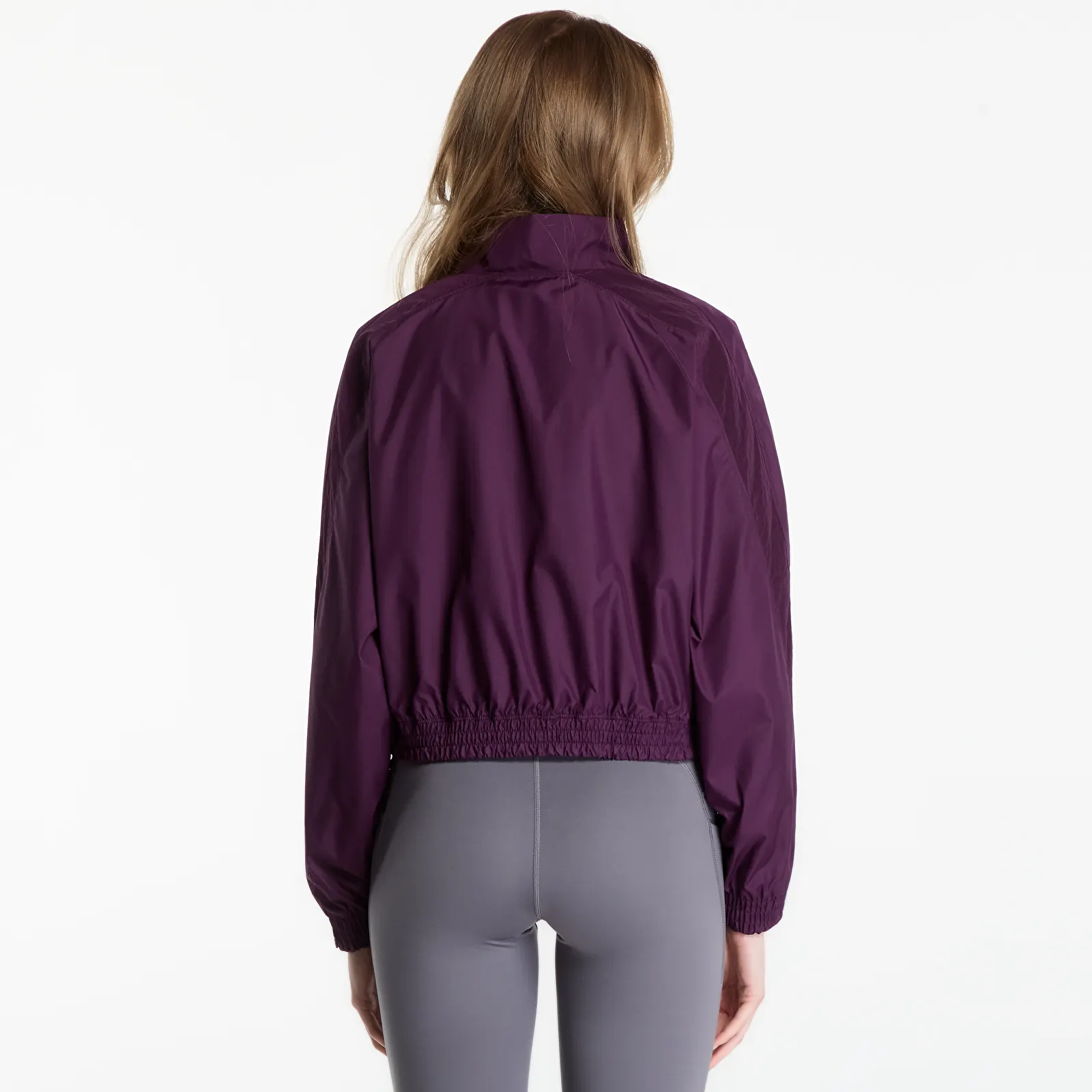 Dámske bundy Under Armour Icon Woven Jacket Purple Echo