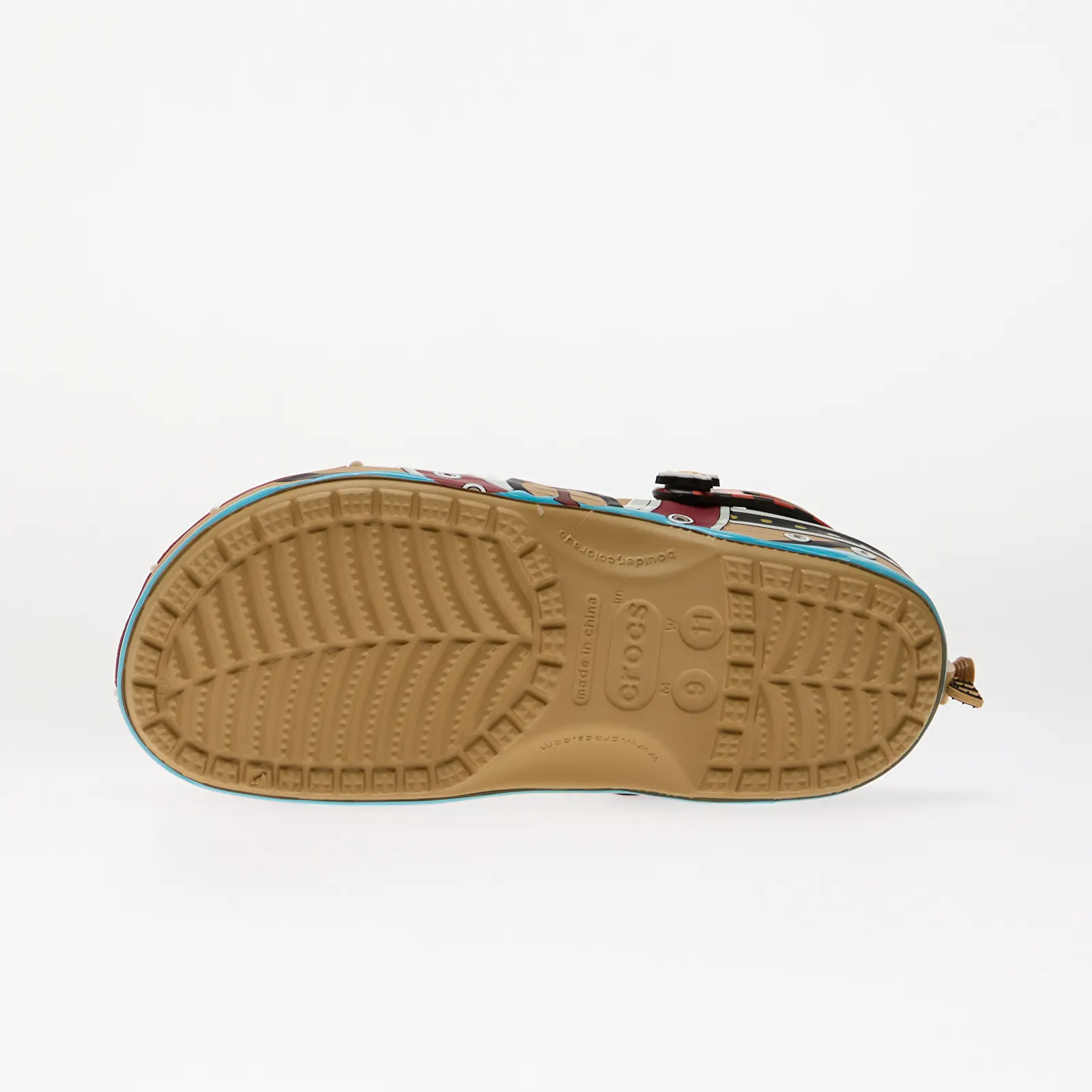 Мужские шлепанцы Crocs x One Piece Thousand Sunny Classic Clog Multi