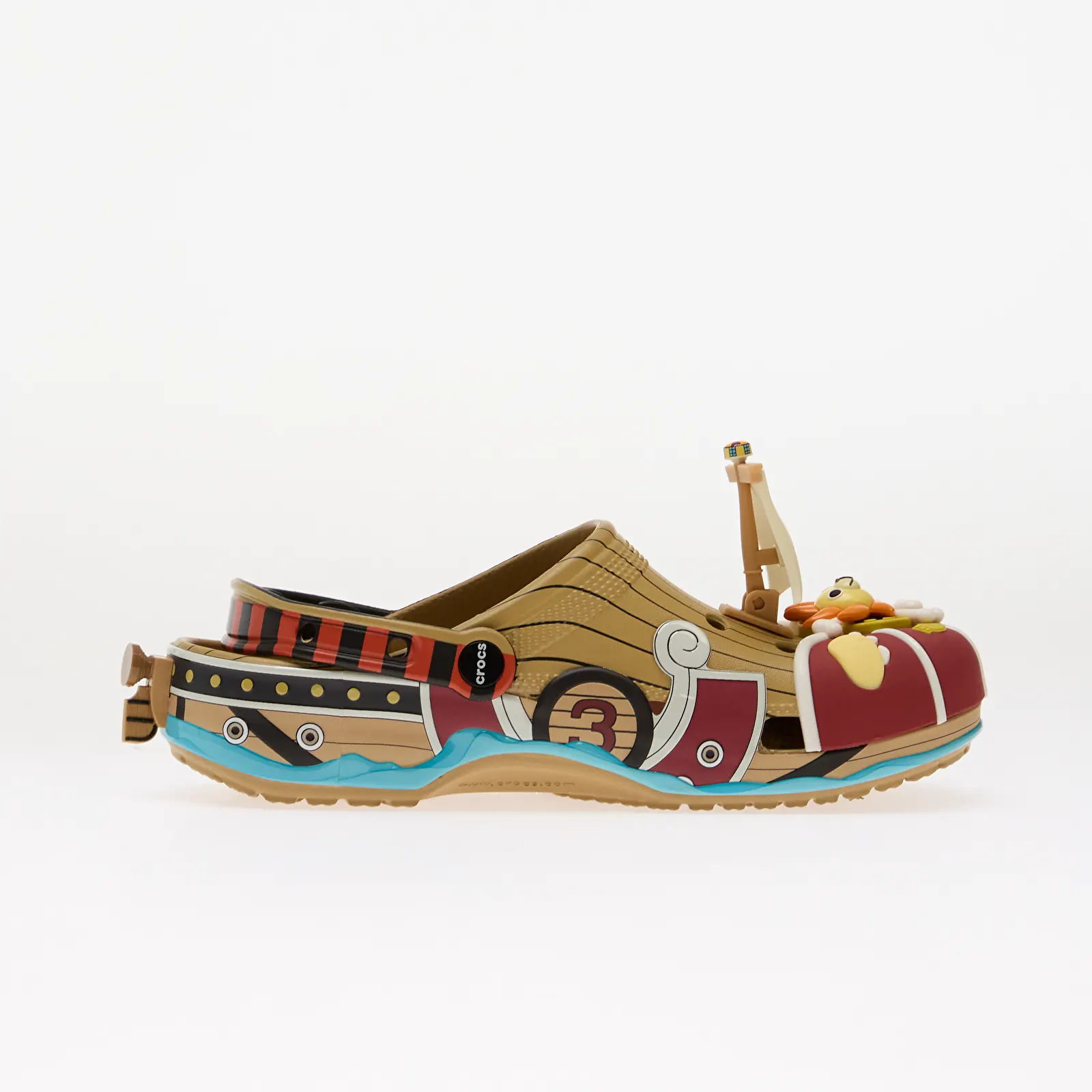 Мужские шлепанцы Crocs x One Piece Thousand Sunny Classic Clog Multi