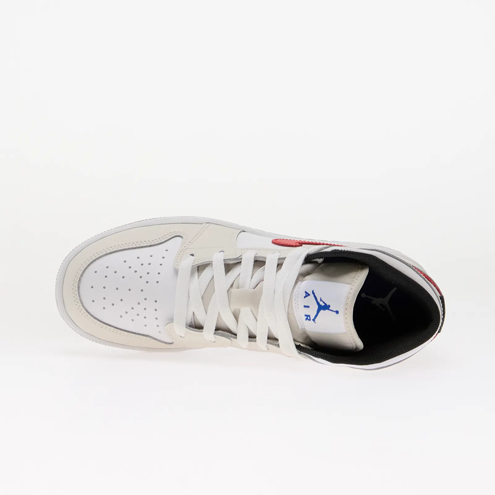 Lasten lenkkarit ja kengät Air Jordan 1 Mid Kids Phantom/ Game Royal-White-Sail
