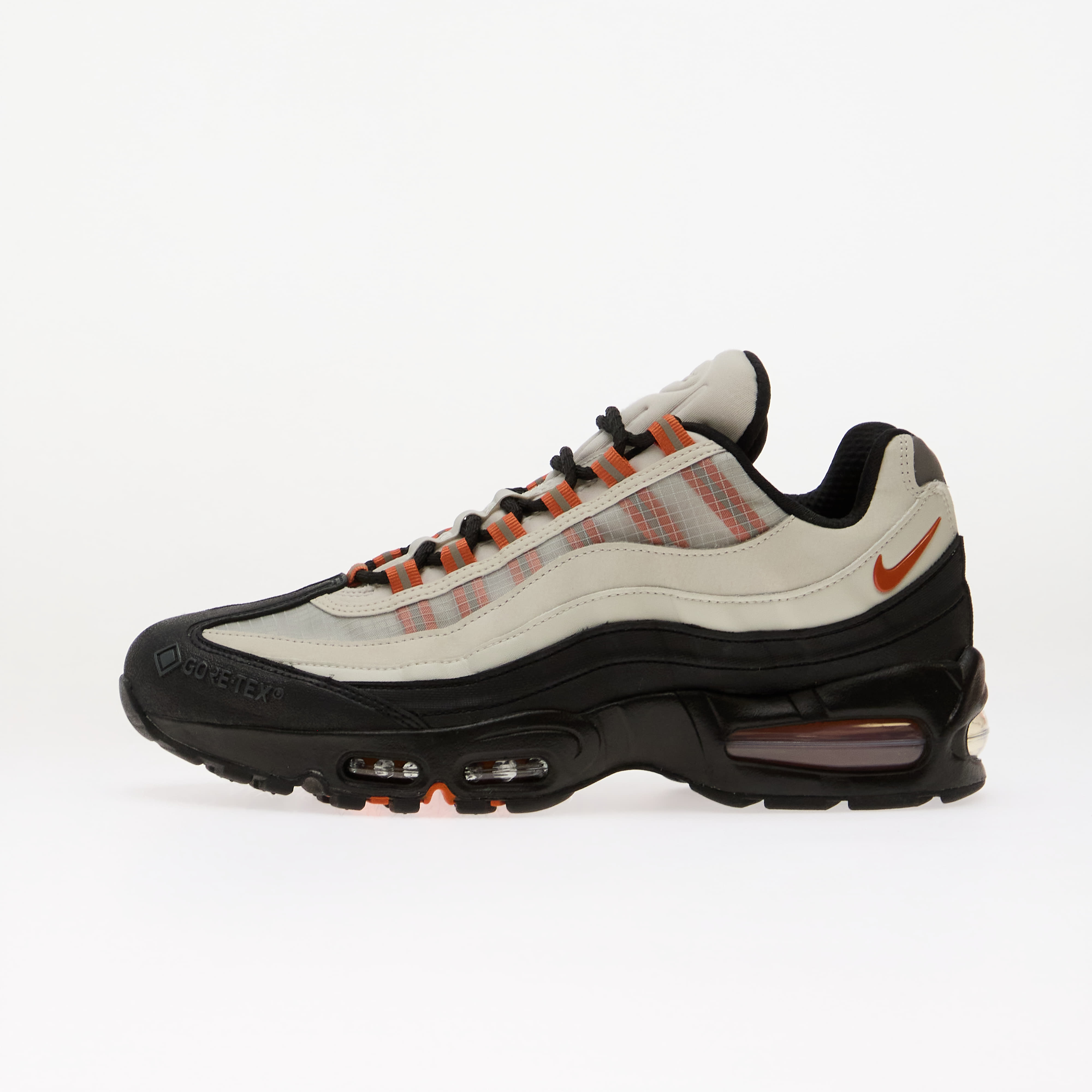 Сникърси Nike Air Max 95 Big Bubble GORE-TEX Light Bone/ Campfire Orange-Black EUR 44.5