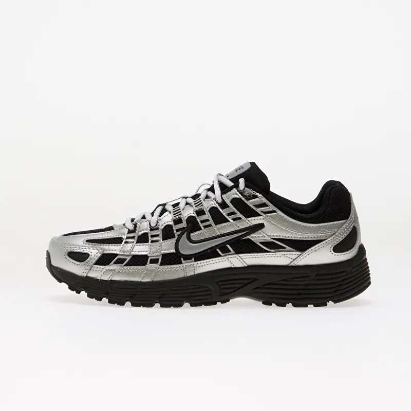 Nike P-6000 Black/ Stealth-Metallic Silver