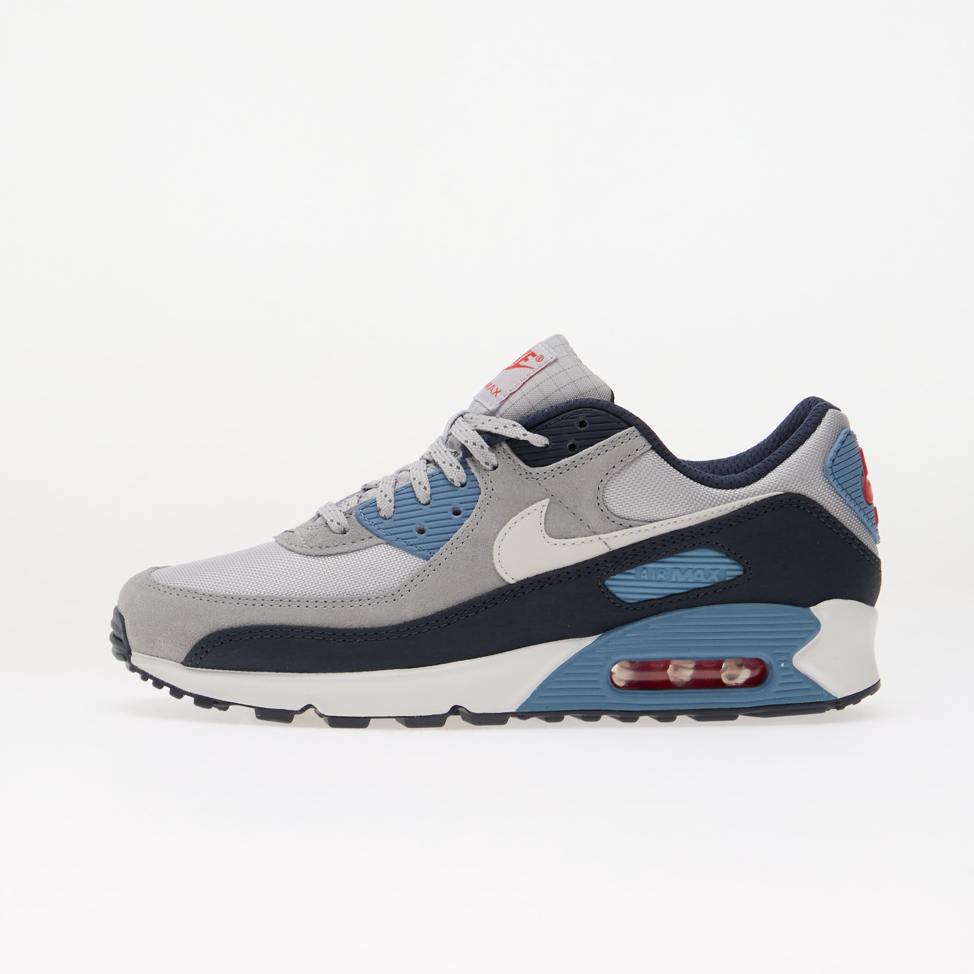 Сникърси Nike Air Max 90 Geyser Grey/ White-Thunder-Work Blue EUR 47.5