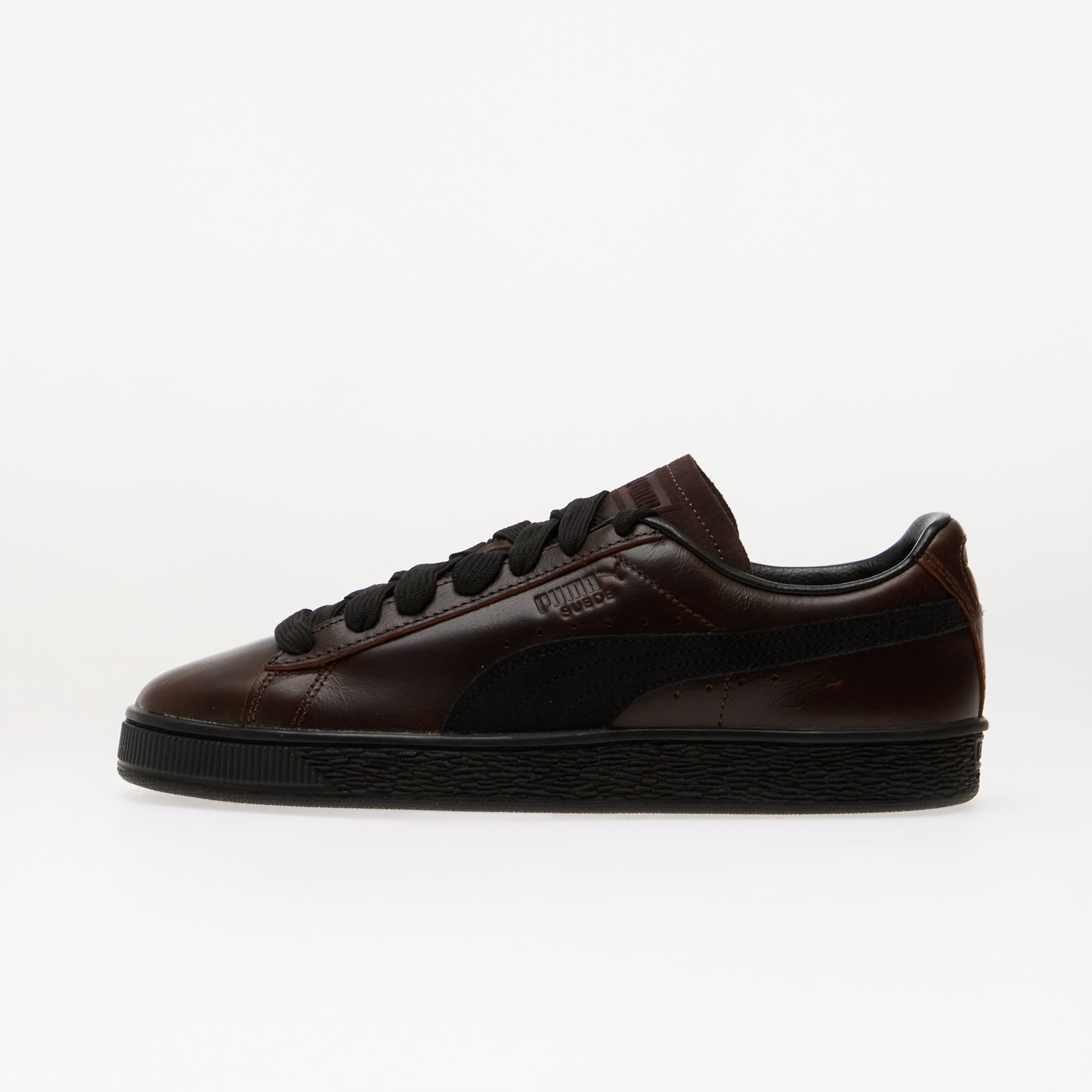 Сникърси Puma Suede Dressed Leather Brown/ Puma Black EUR 45