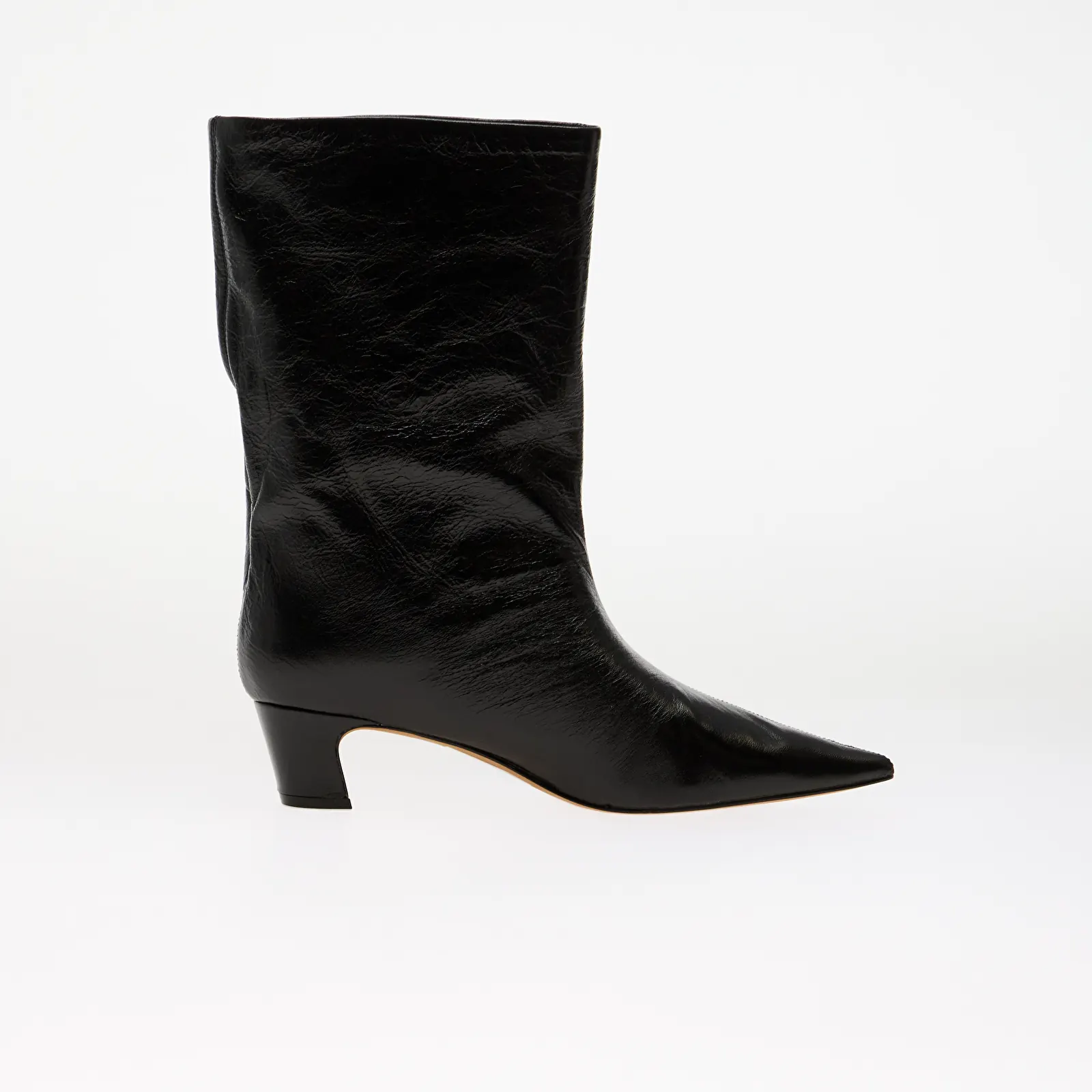 Sieviešu zābaki Steve Madden Lytton Black Crinkle
