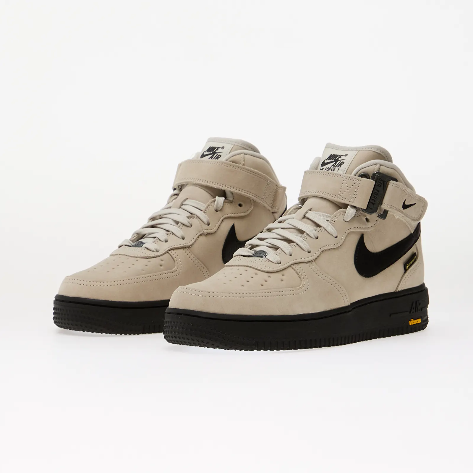 Baskets homme Nike Air Force 1 Mid '07 GORE-TEX Vibram Summit White/ Black-Blue Tint