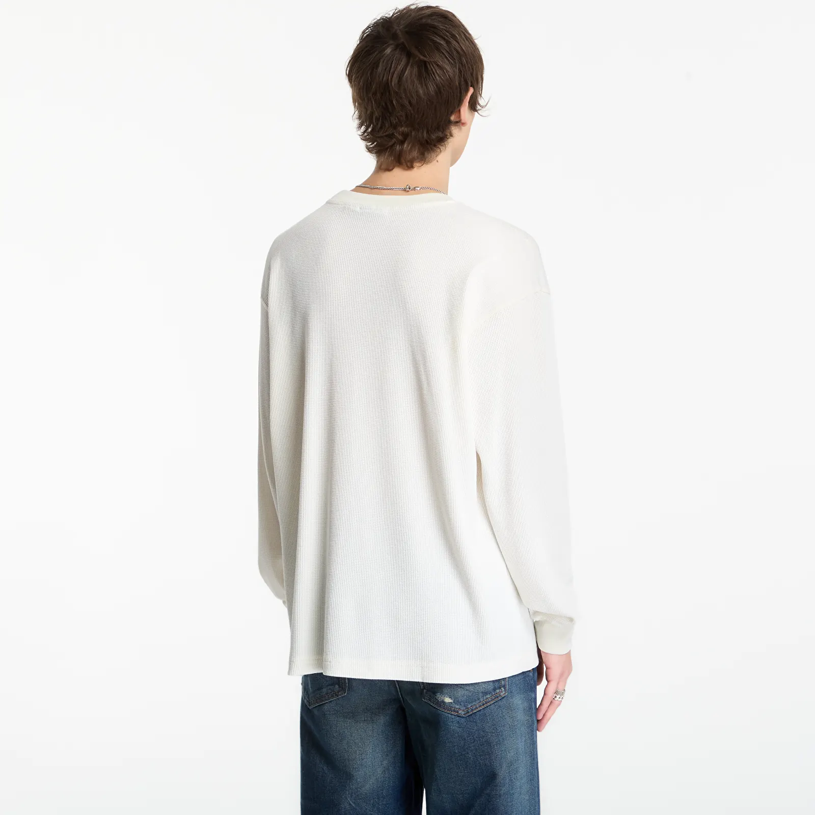 Heren T-shirts Obey Guardian Thermal Dusty Chalk