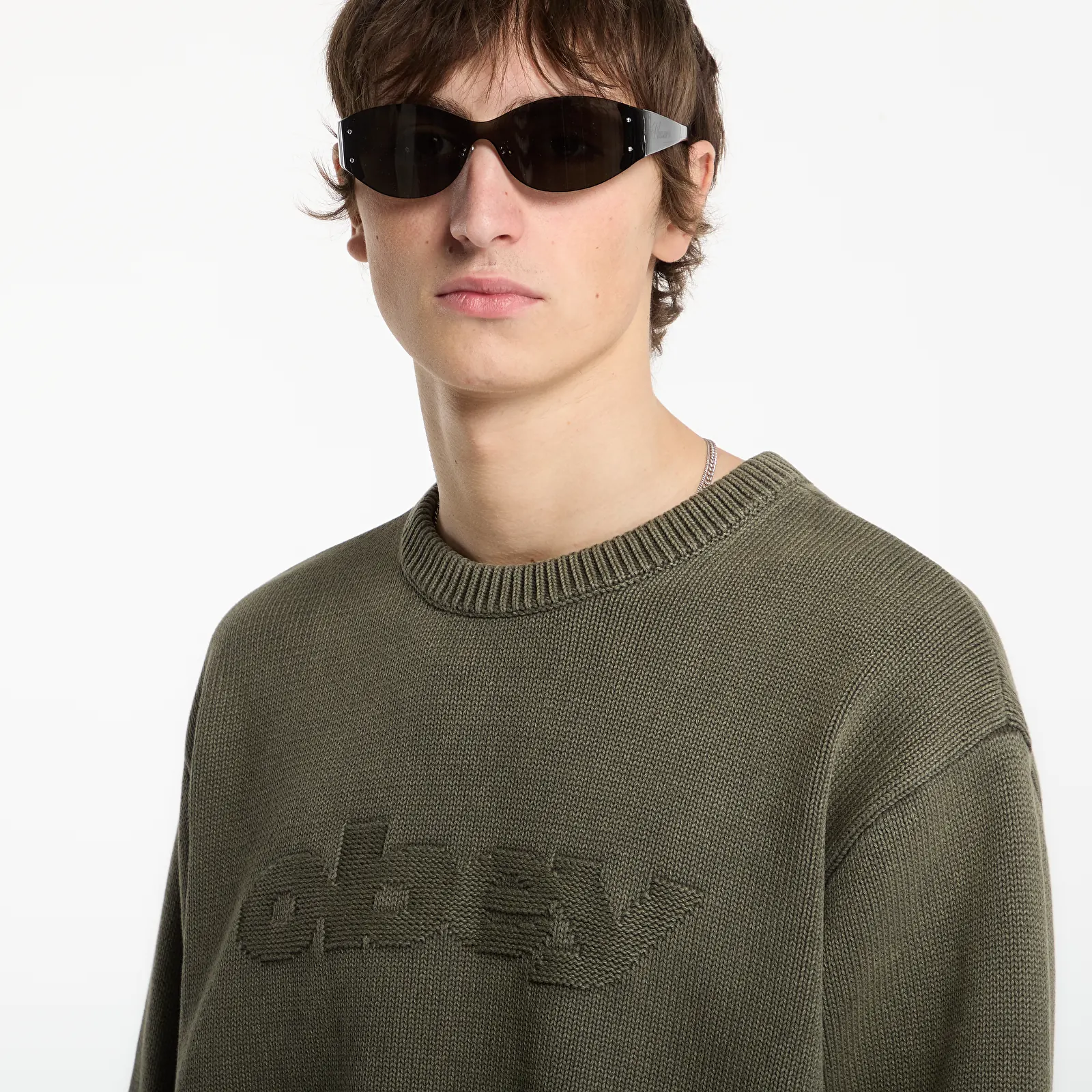 Villapaidat Obey Fade Wash Speed Logo Sweater Chimera Faded Wash
