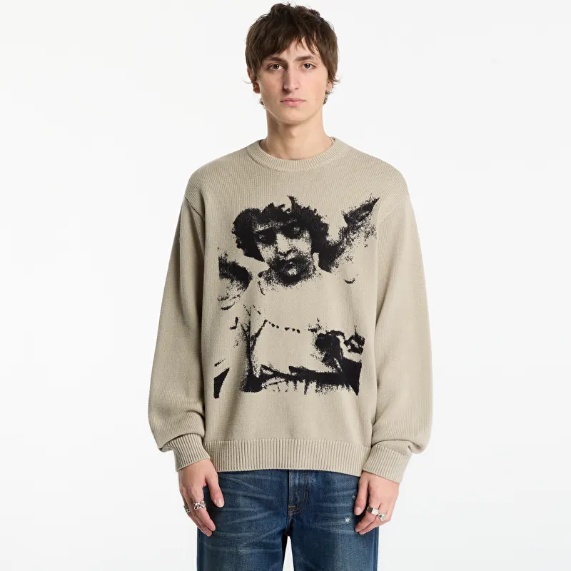 Sveter Obey Cherub Sweater Abbey Stone