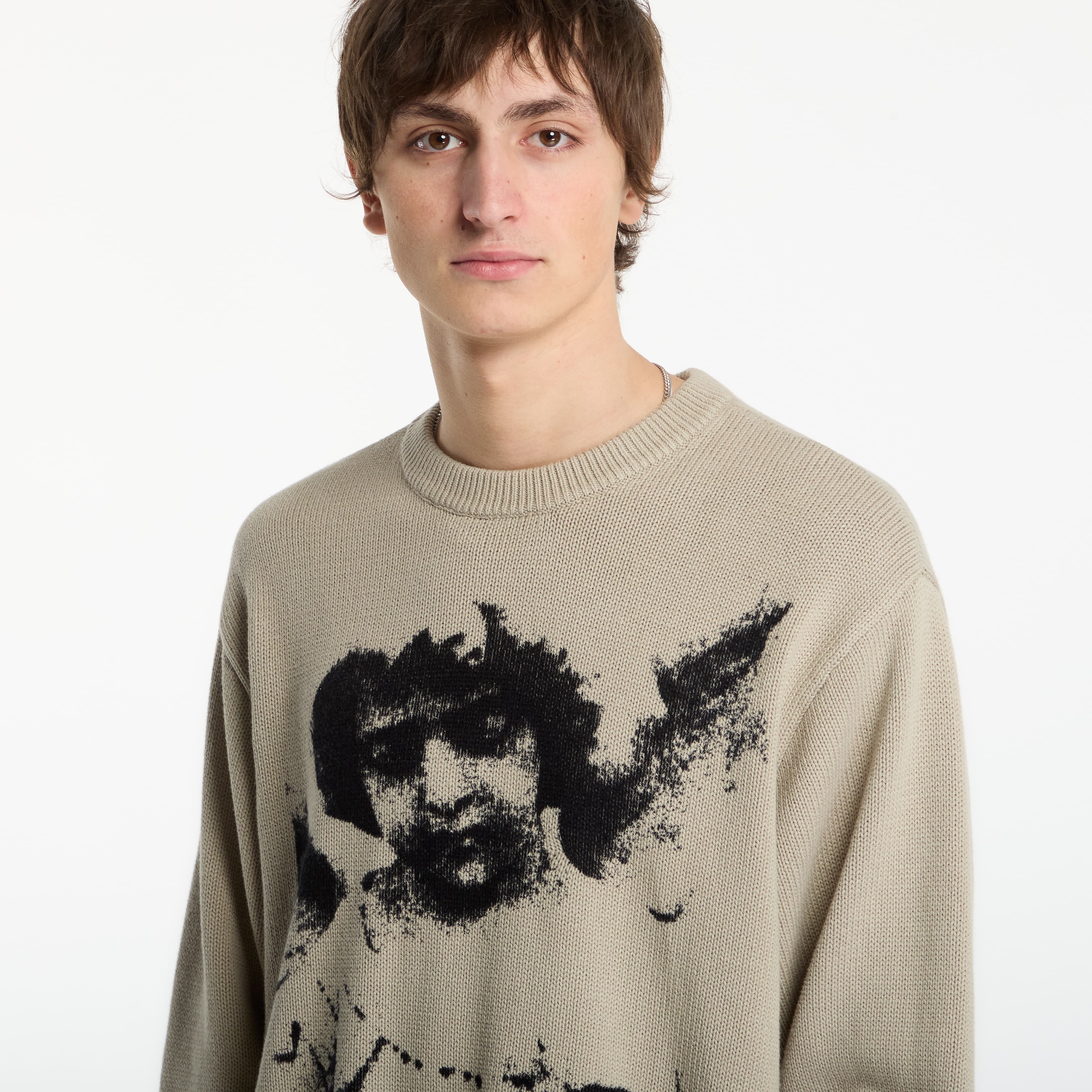 Πουλόβερ Obey Cherub Sweater Abbey Stone M