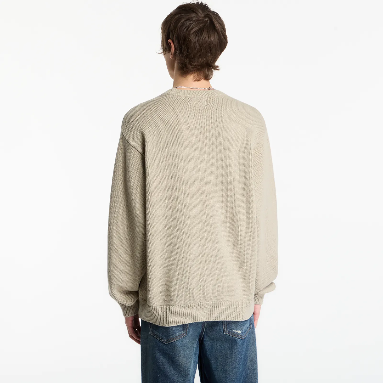 Truien Obey Cherub Sweater Abbey Stone