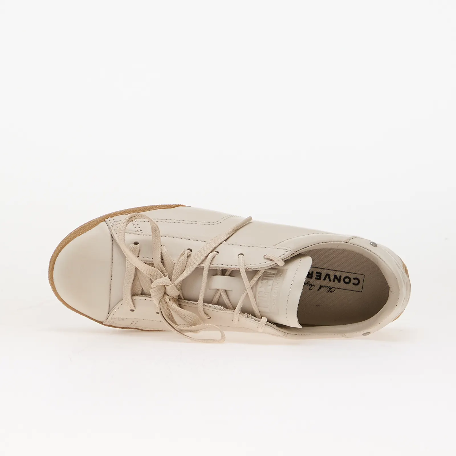 Sneakerși pentru bărbați Converse Chuck Taylor Lo Classic Ecru/ Black/ Light Brown