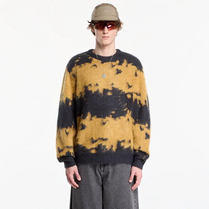 Sweater Gramicci Mohair Splatter Sweater Safron Splatter