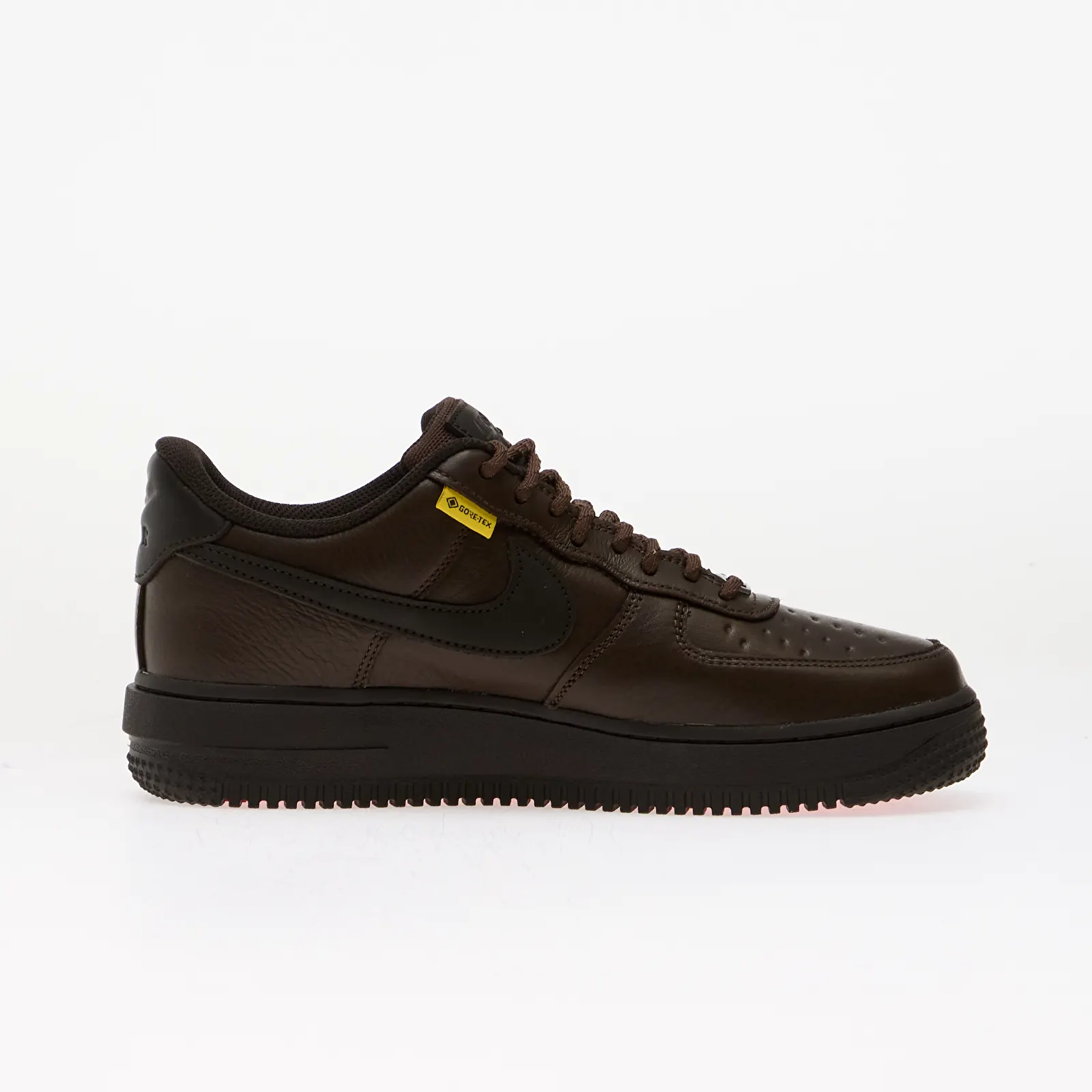 Sneakers voor heren Nike Air Force 1 GORE-TEX Vibram Baroque Brown/ Shadow Brown-Speed Yellow