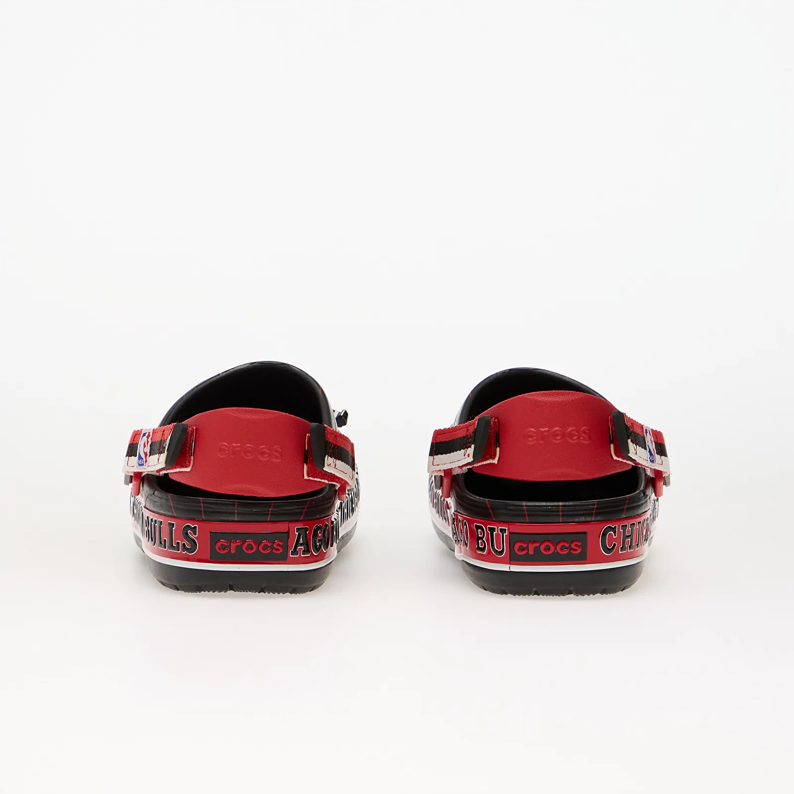 Мужские шлепанцы Crocs x NBA Chicago Bulls Hardwood Classics Crocband Clog Multi