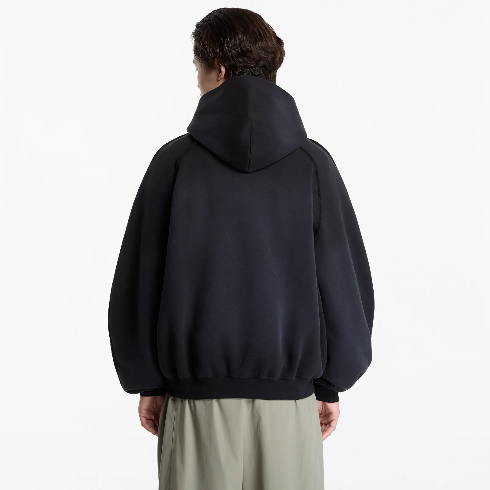 Sweats à capuche homme Jordan Flight Wings Men's Fleece Pullover Hoodie Black/ University Red