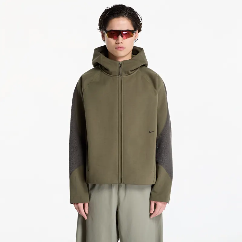 Sweatshirt Nike Tech Boreas Therma-FIT Full-Zip Hoodie Medium Olive/ Newsprint/ Black