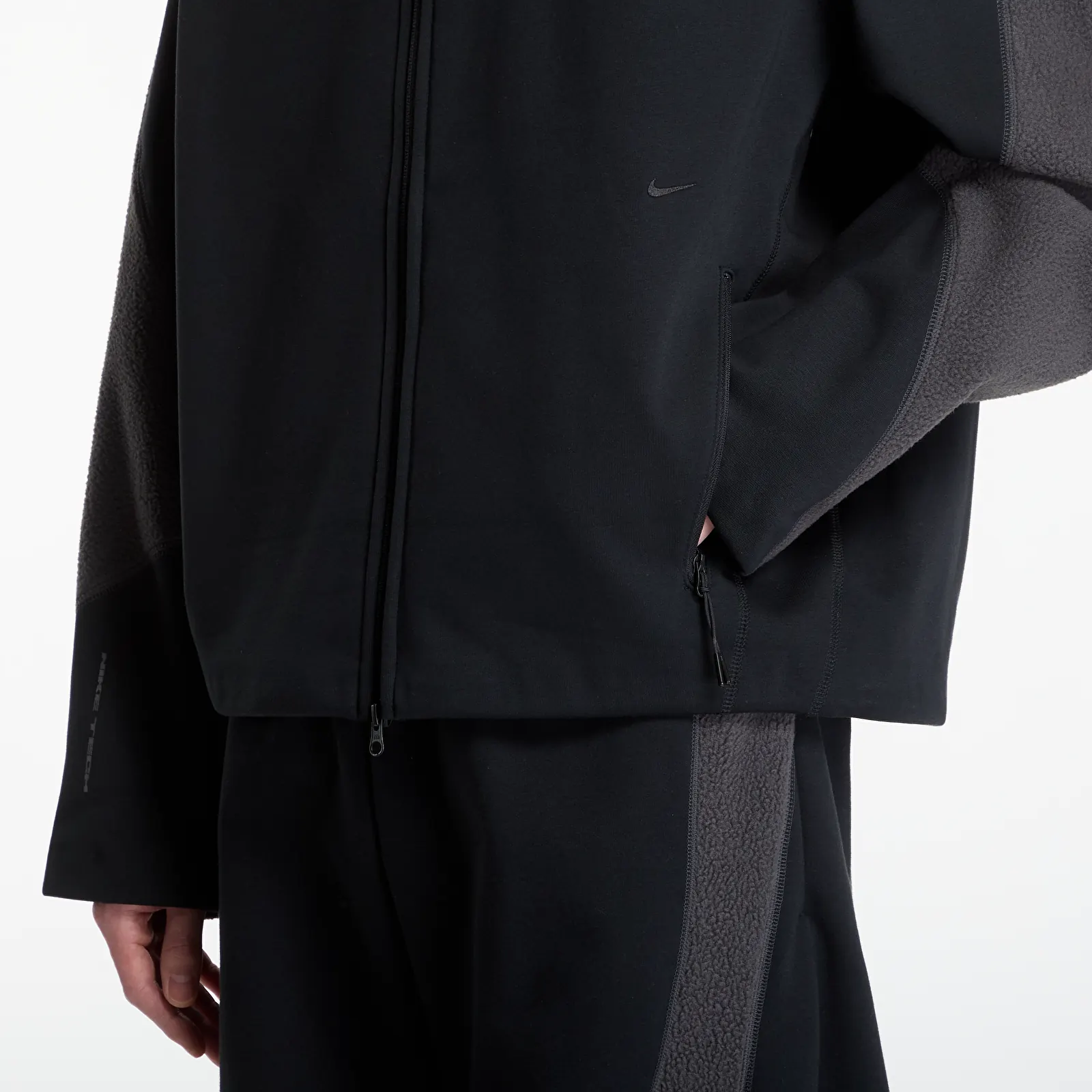 Meeste kampsunid Nike Tech Boreas Therma-FIT Full-Zip Hoodie Black/ Anthracite/ Black