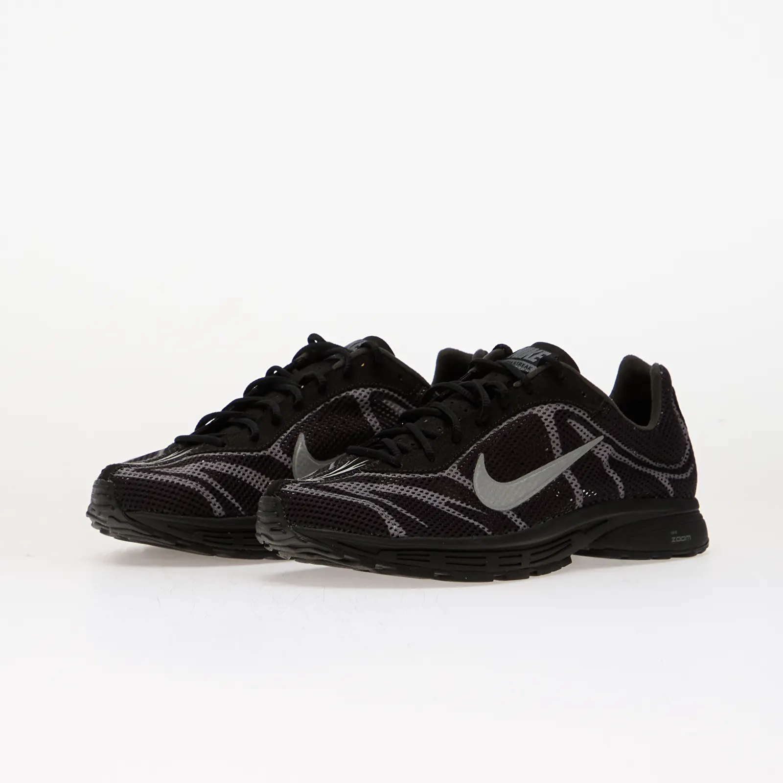Женские кроссовки Nike Zoom Streak 3 Black/ Reflective Slvr-Smoke Grey