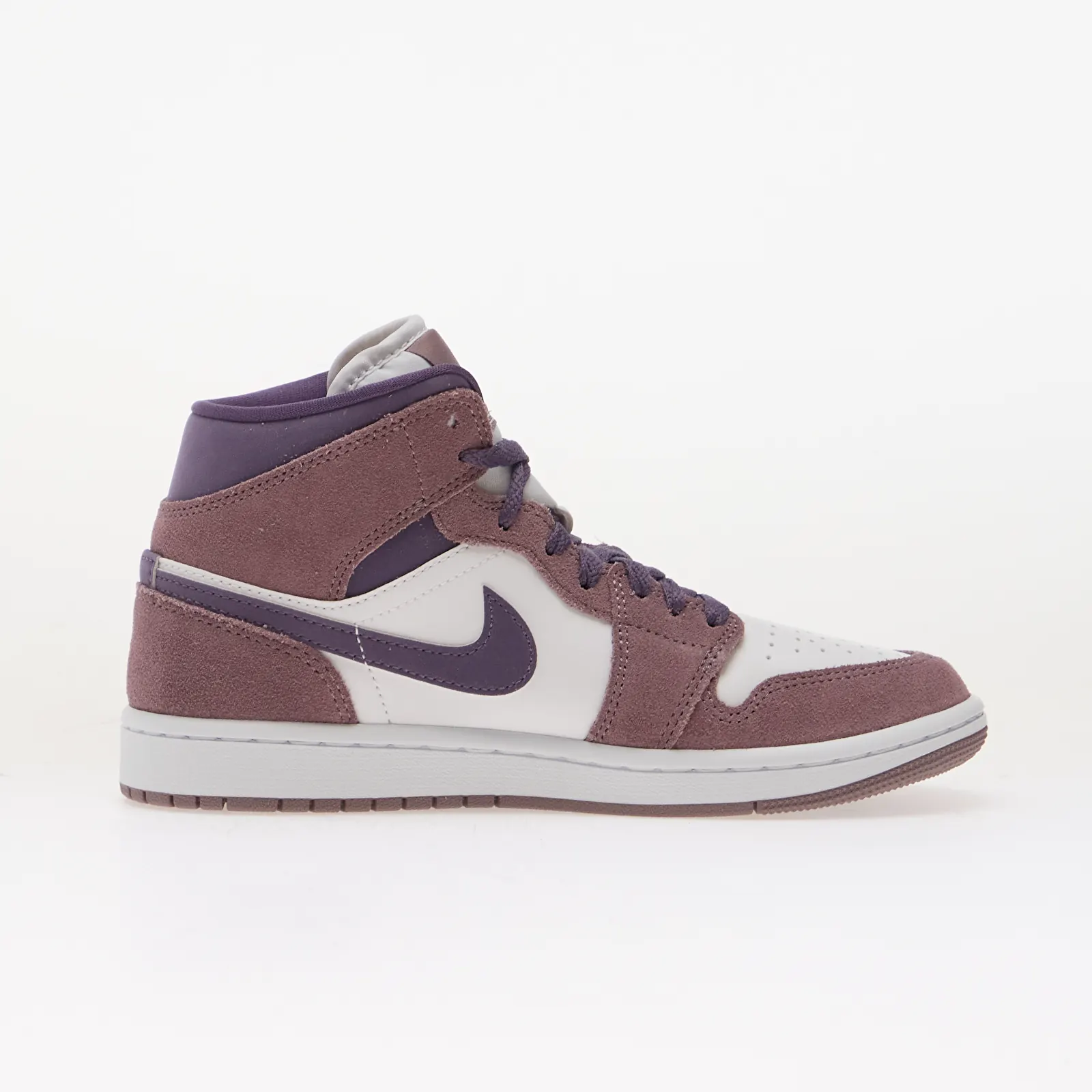 Naiste tossud Air Jordan 1 Mid Purple Smoke/ Canyon Purple-White
