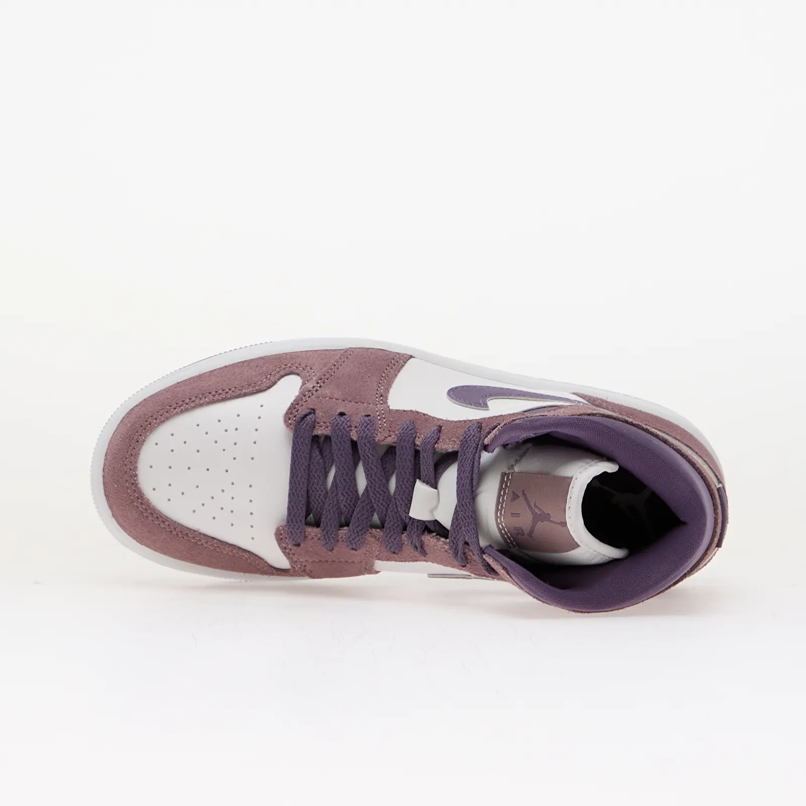 Naiste tossud Air Jordan 1 Mid Purple Smoke/ Canyon Purple-White