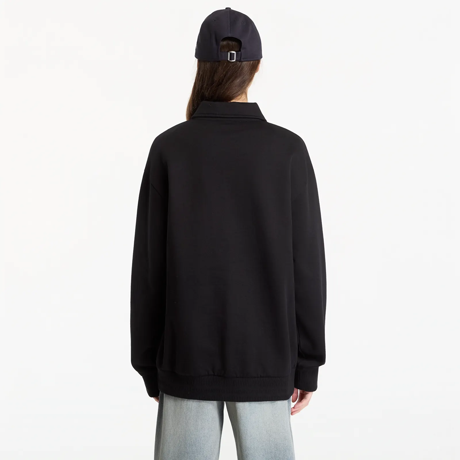 Pánske mikiny New Era MLB Quarter Zip New York Yankees UNISEX Black