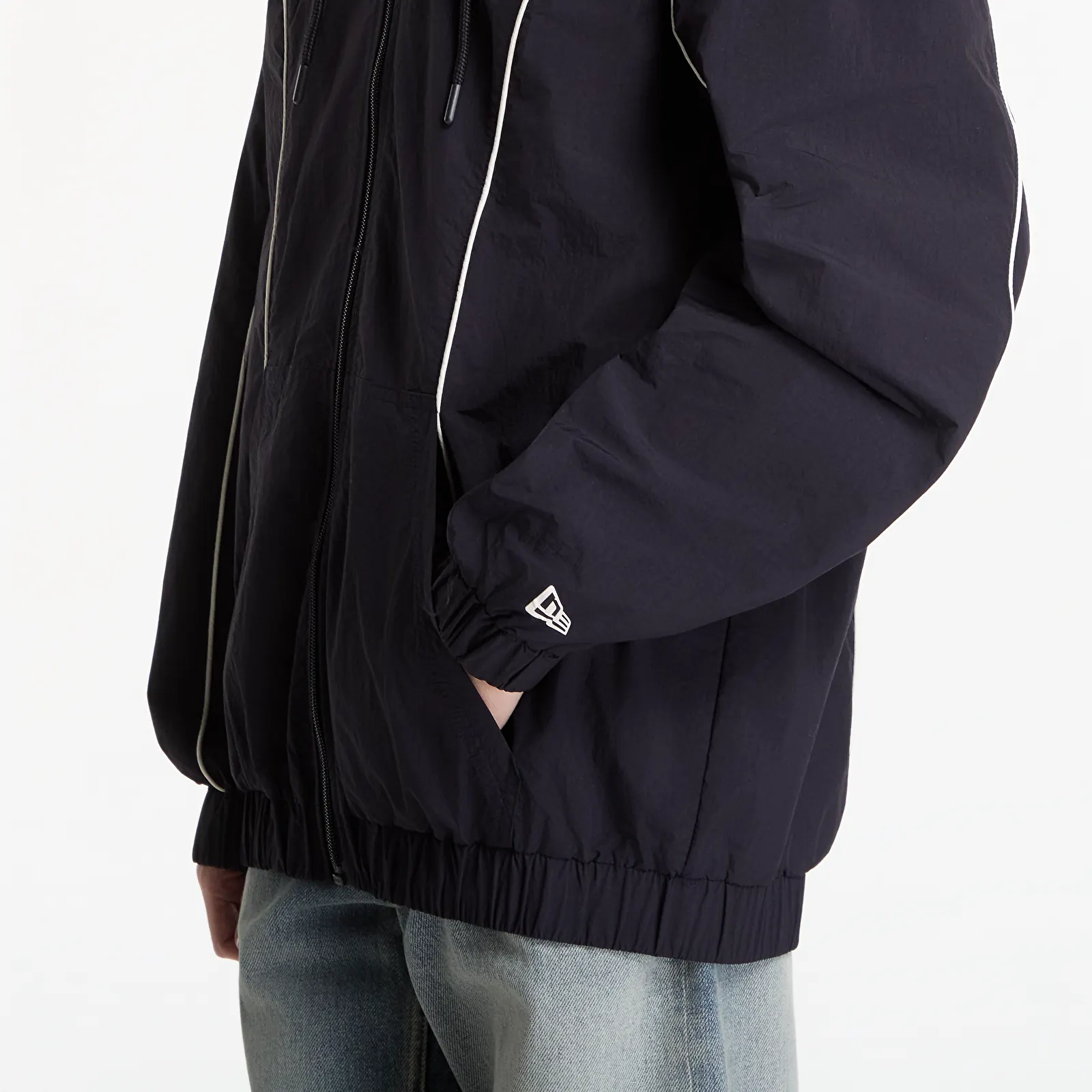 Pánské bundy New Era MLB Piping Track Jacket New York Yankees UNISEX Navy