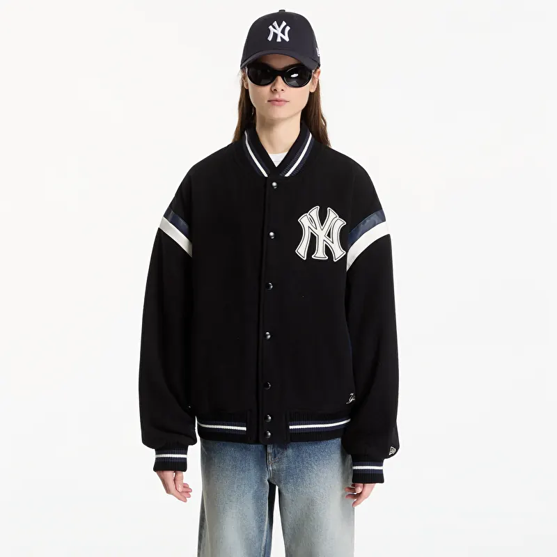 Jas New Era MLB DS Varsity Jacket New York Yankees UNISEX Black